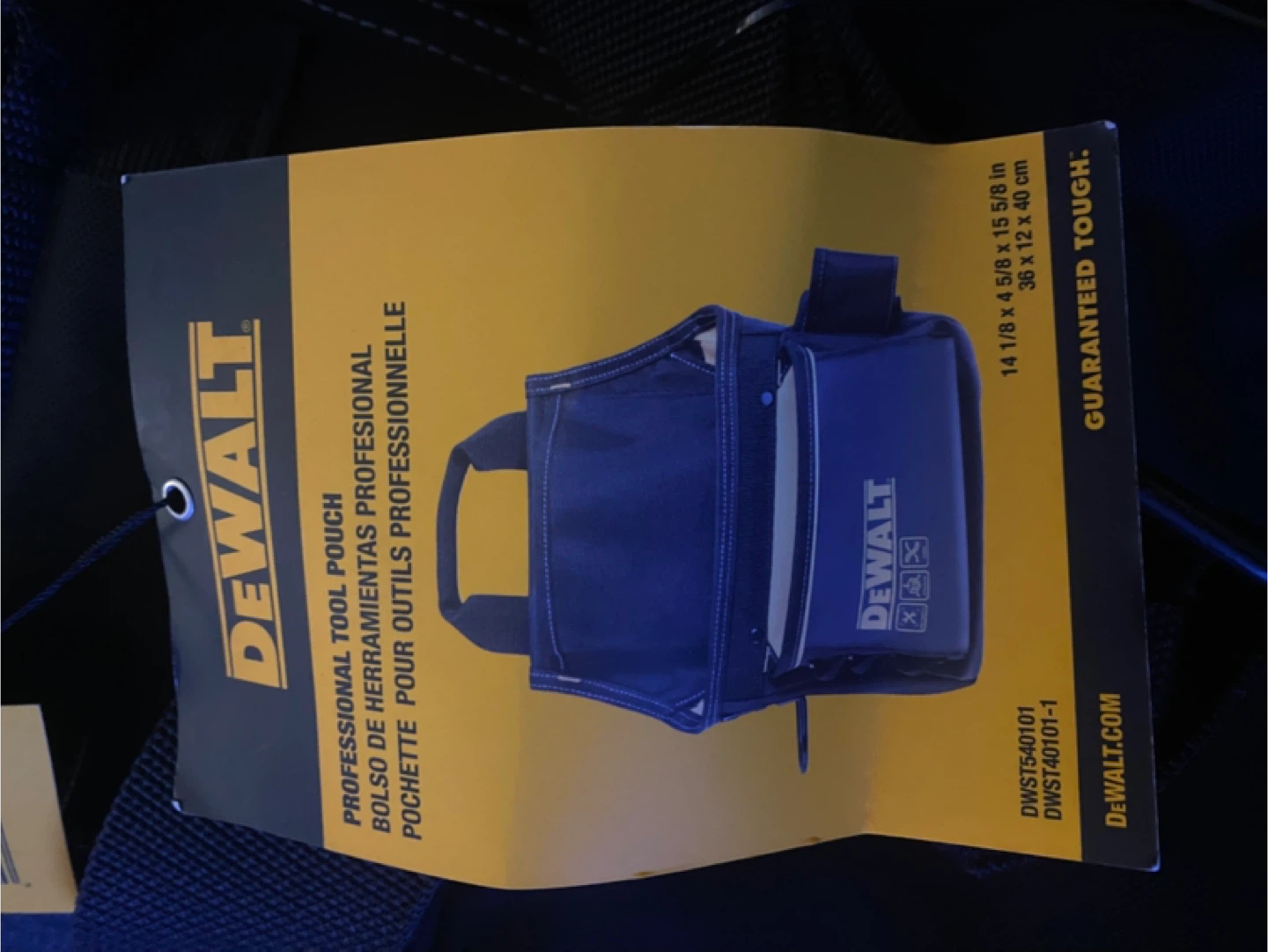 New DeWalt DWst40101-1 Tool Belt - photo 4