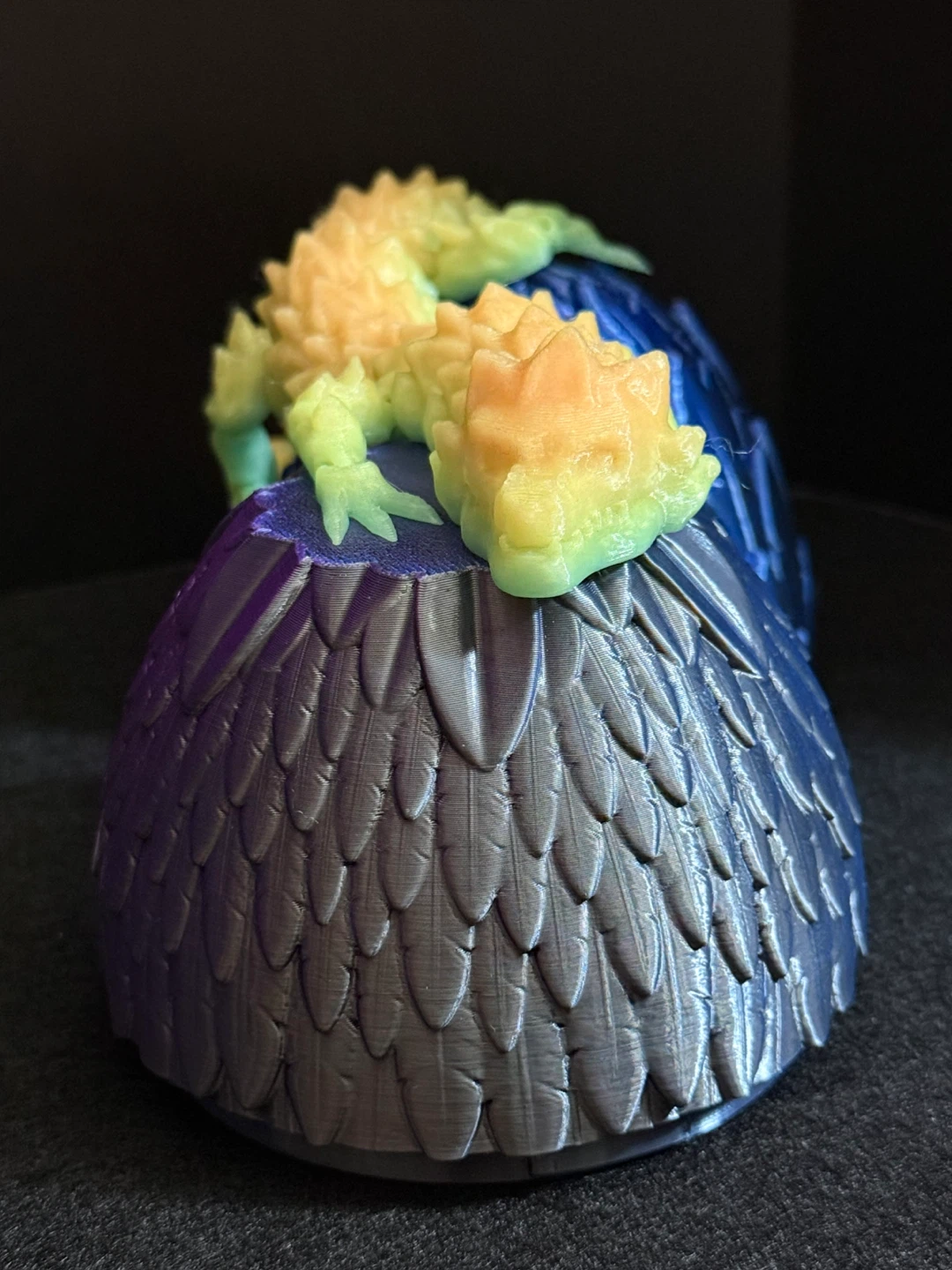 Articulated 12” Dragon - glow in the dark - photo 4