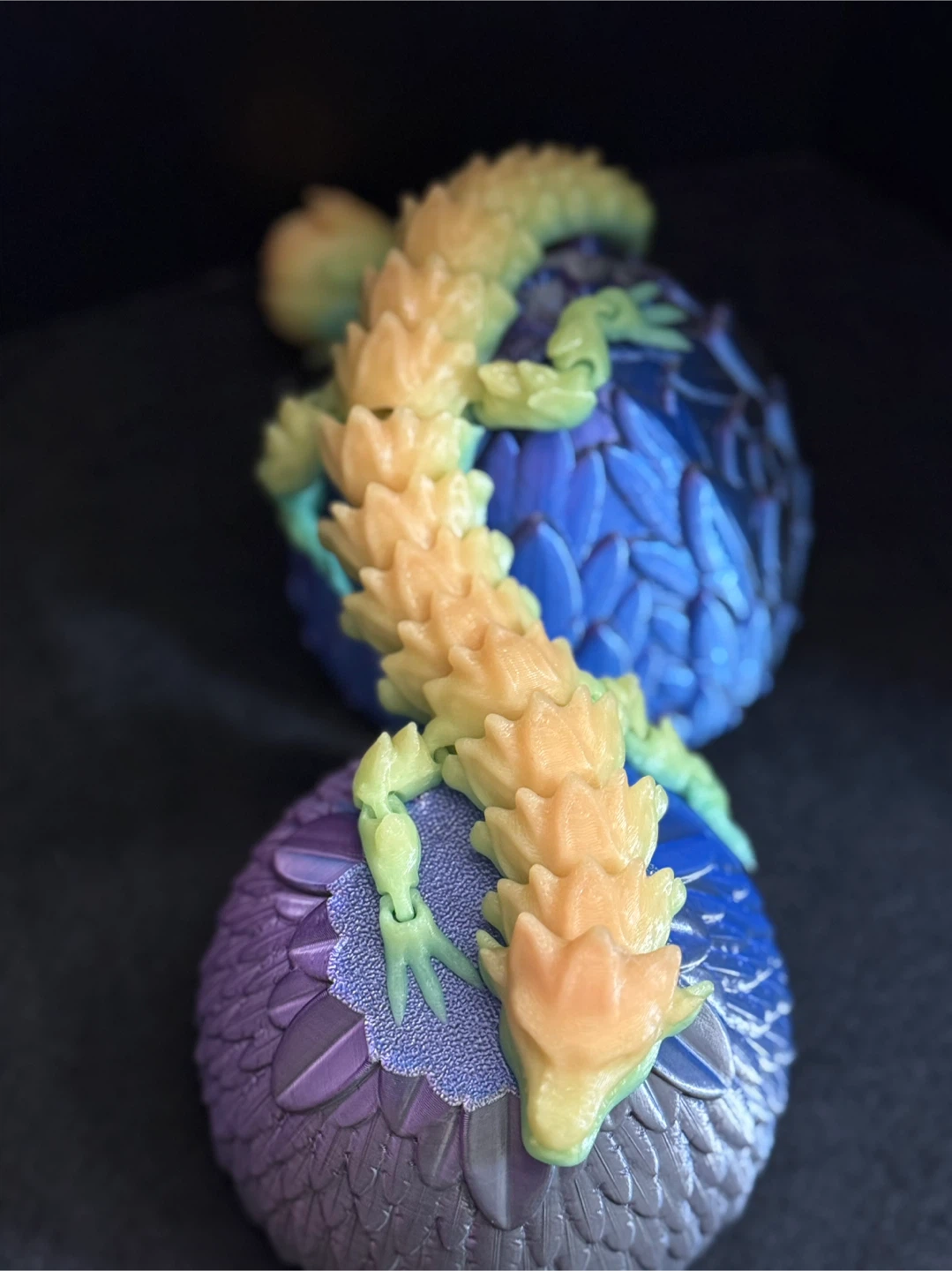 Articulated 12” Dragon - glow in the dark - photo 3