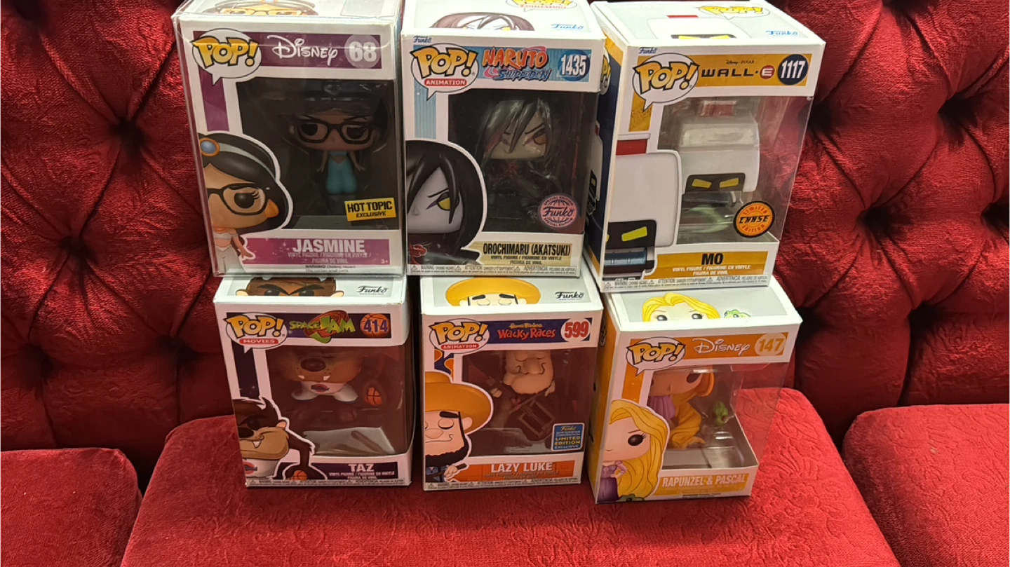 Funko Pop! Figures - Jasmine, Orochimaru, Taz, and More!