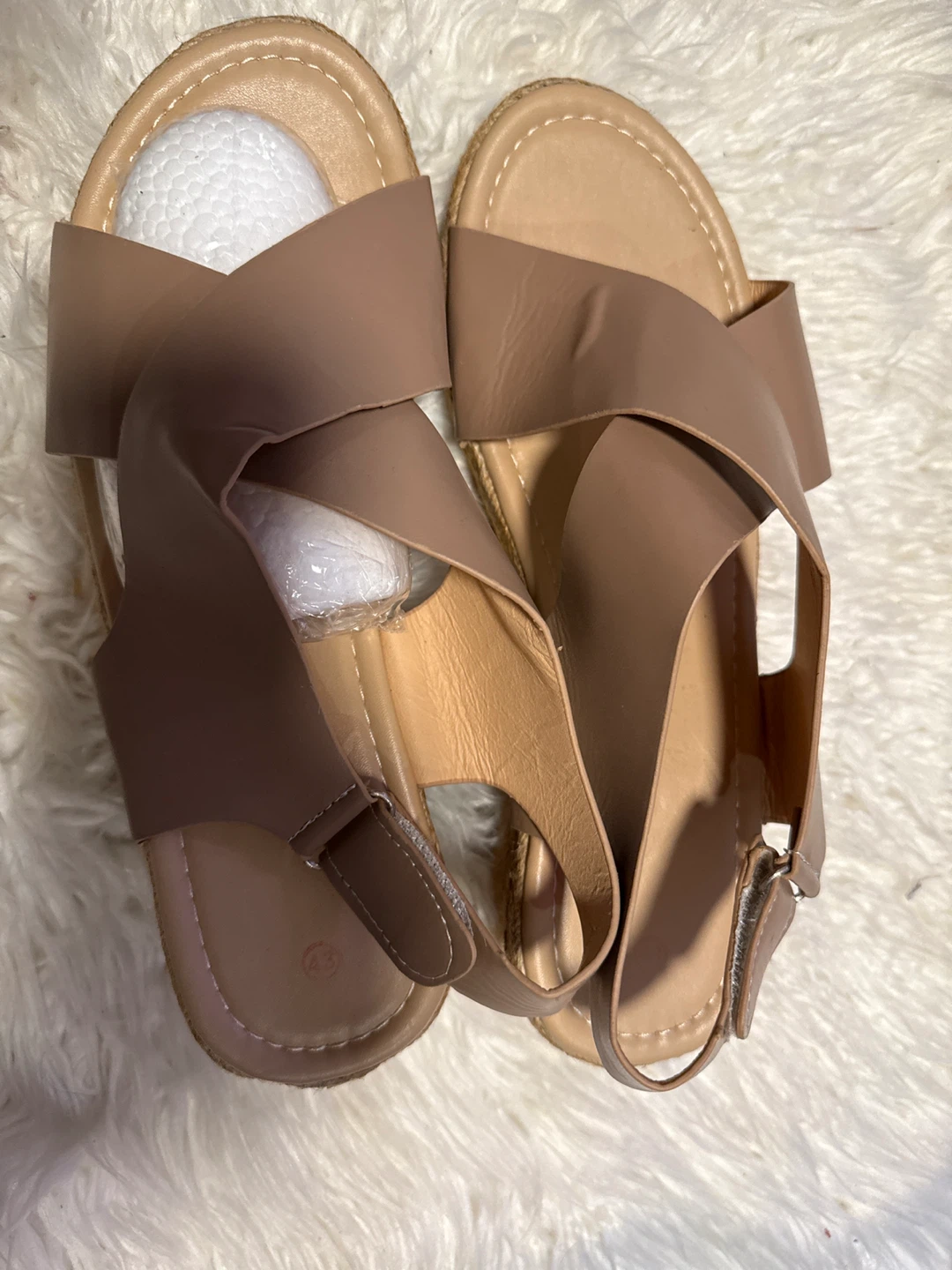 Women's Espadrille Wedge Sandals - Size 11