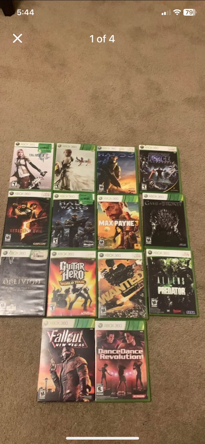 Xbox 360 Game Collection