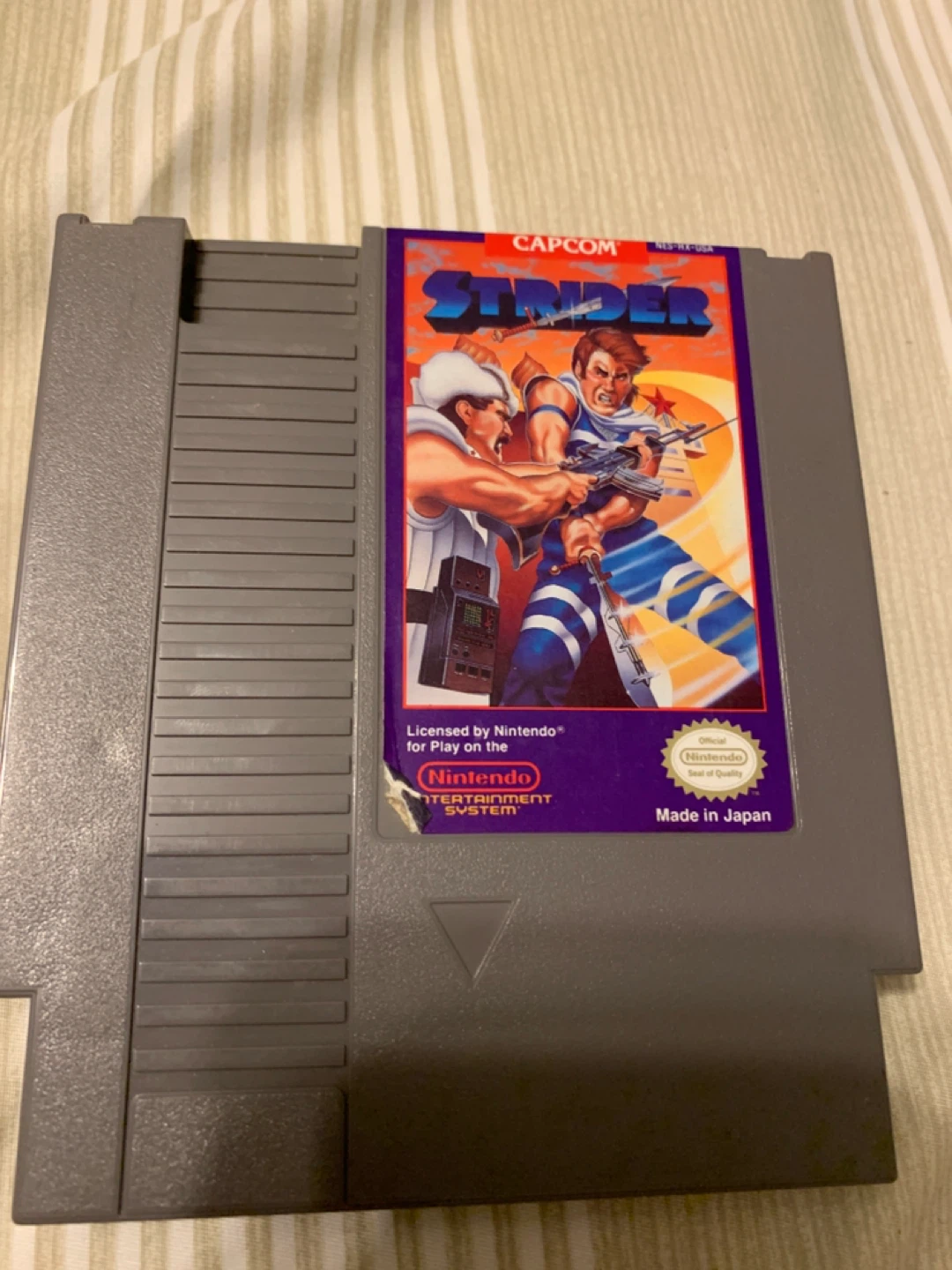 Strider NES Game Cartridge - Capcom Nintendo