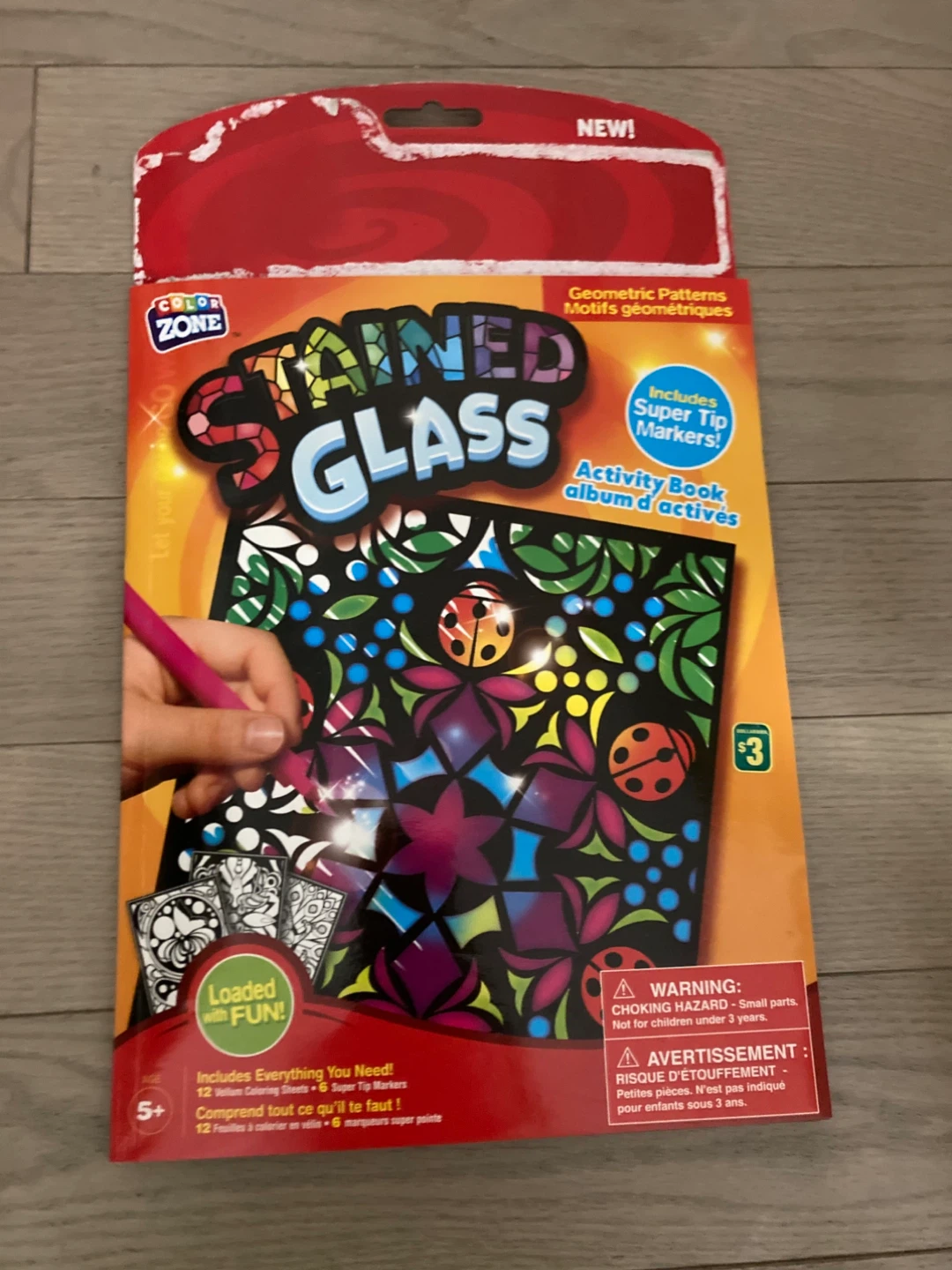 #gifting Zone Stained Glass Activity Book 📕