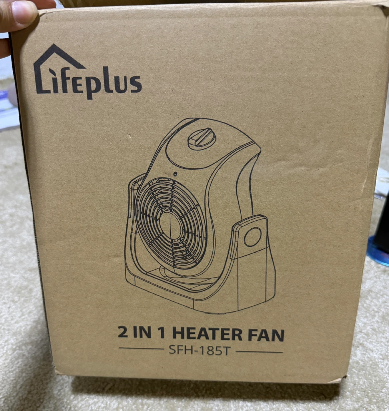 Lifeplus 2 in 1 Heater Fan - photo 5