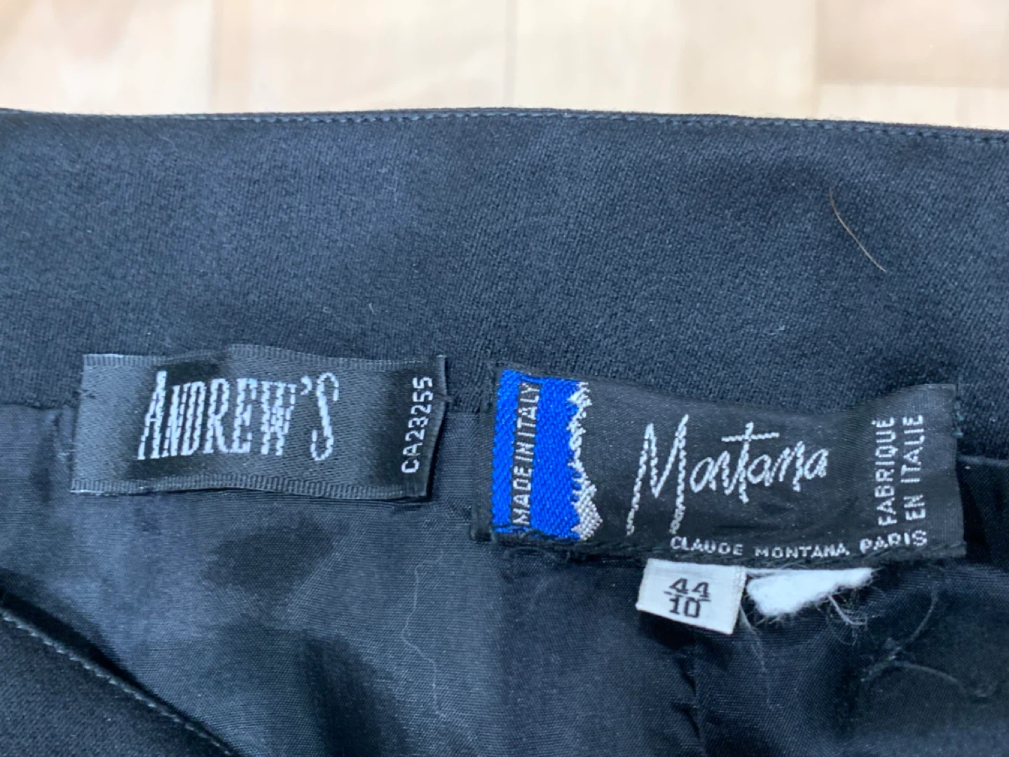Vintage Claude Montana Skirt - photo 3