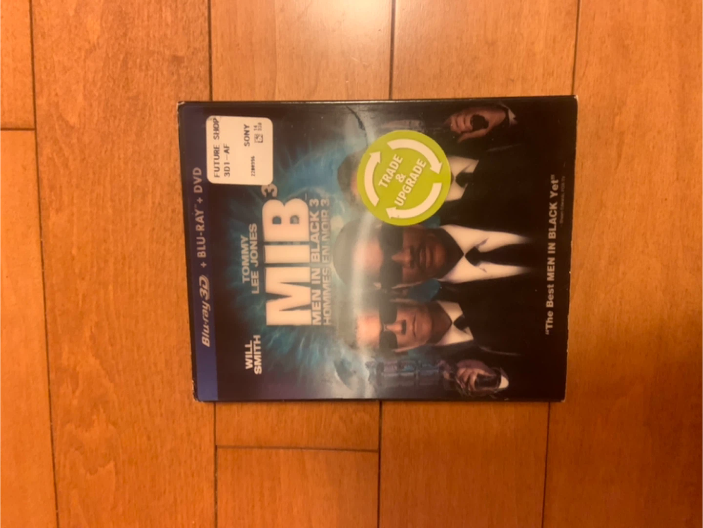 MIB Men in Black 3 Blu-ray + DVD