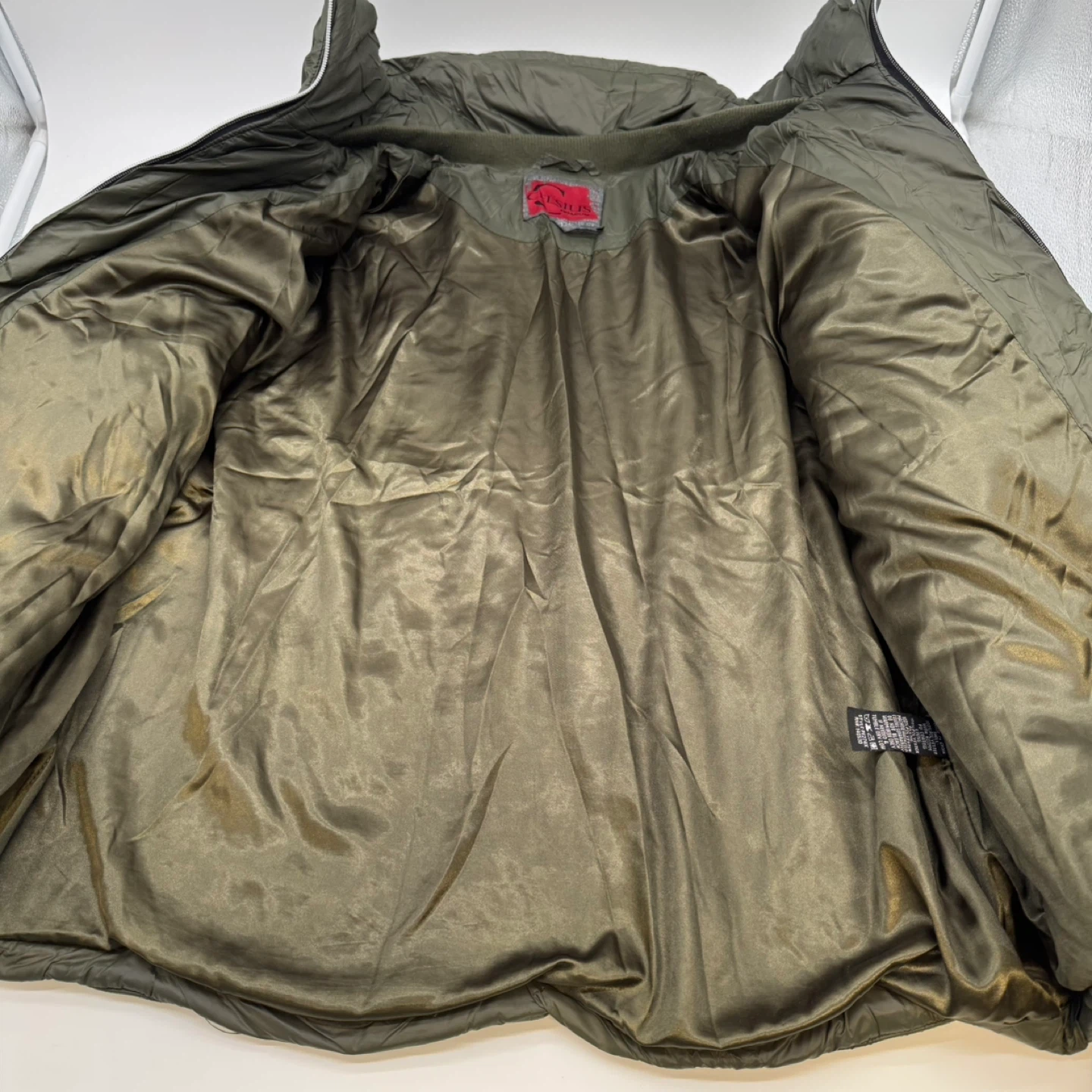 Celsius Women’s Green Puffer Jacket Hooded Lightweight 3XL - photo 5