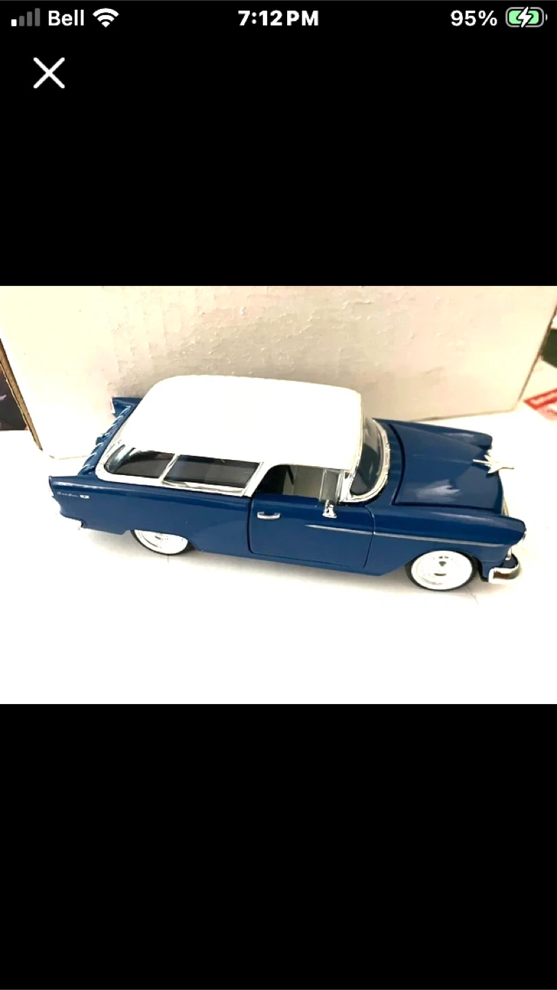 1955 Chevy nomad 1:33 scale  Die cast
