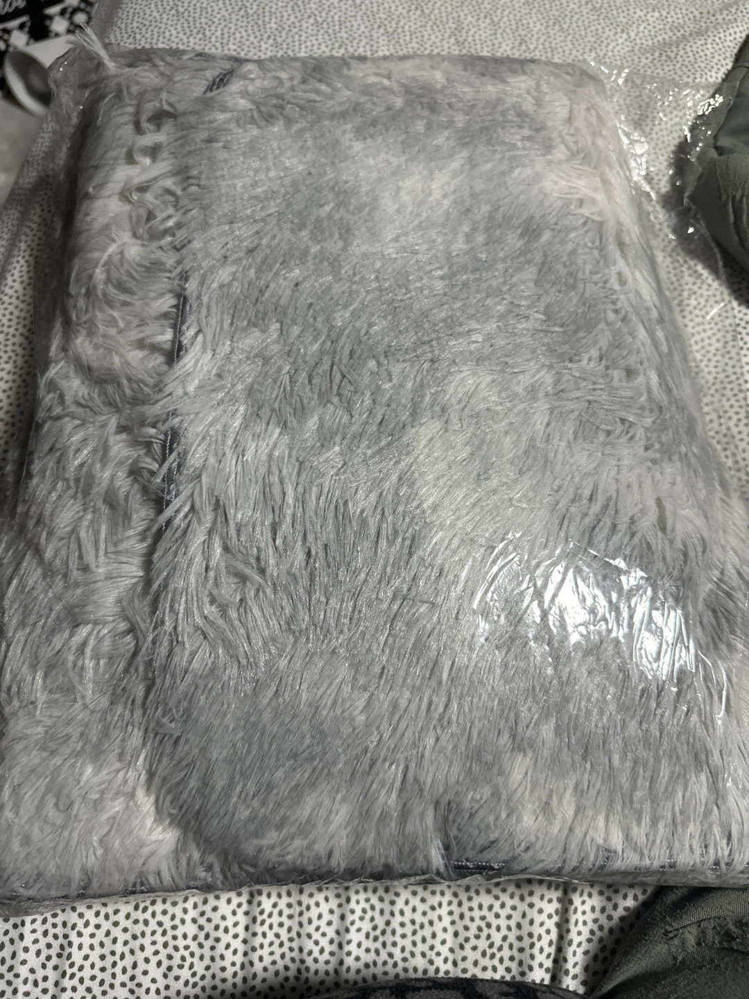 Tie Dye Water Gray Bath Mat Set - NEW
