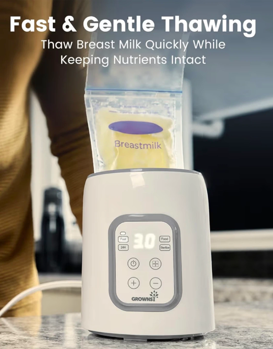 New GROWNSY 8-in-1 Baby Bottle Warmer - photo 3