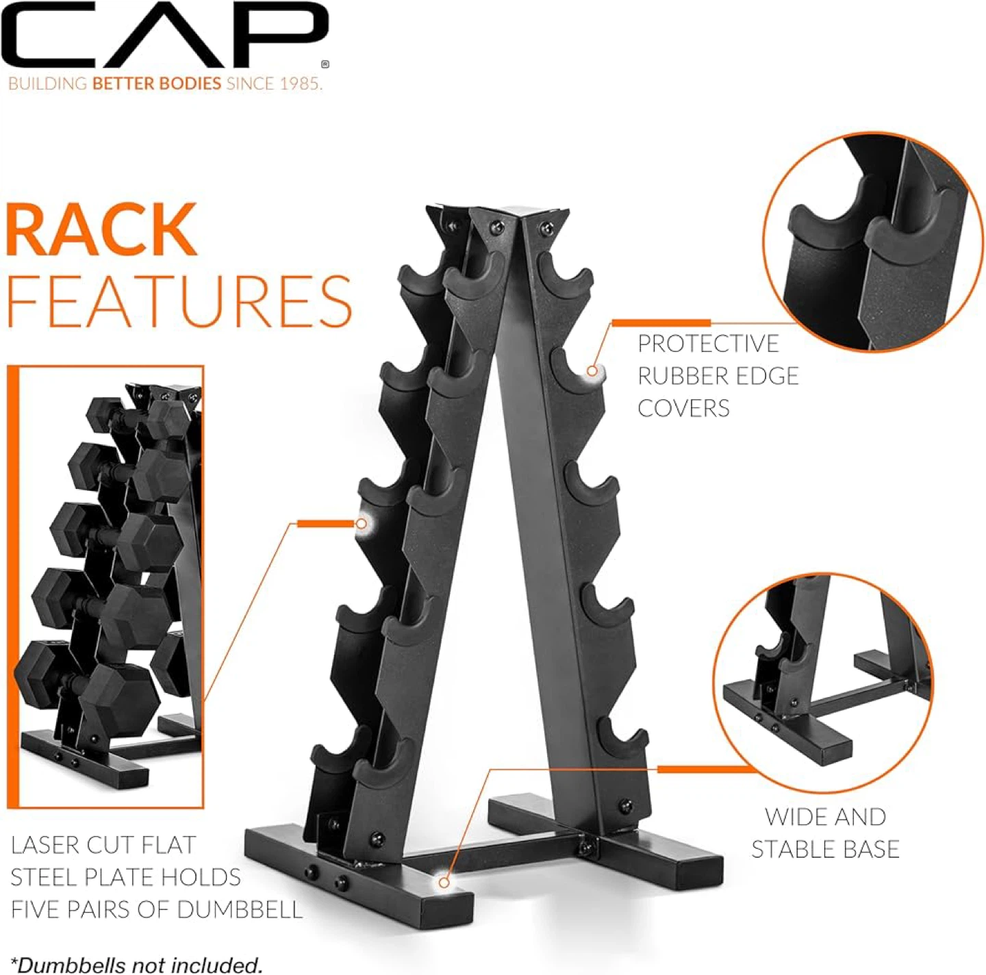 BRAND NEW Cap 5 Tier Dumbbell Weight Rack - photo 3
