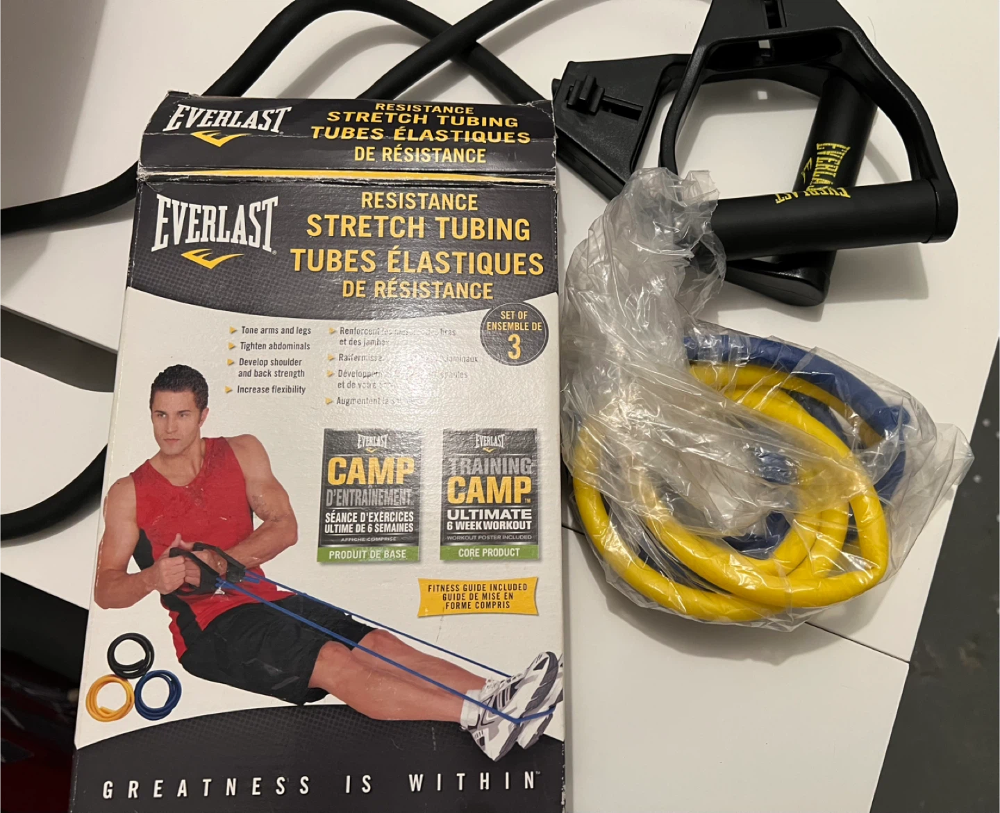 Everlast Resistance Stretch Tubing Set - New!