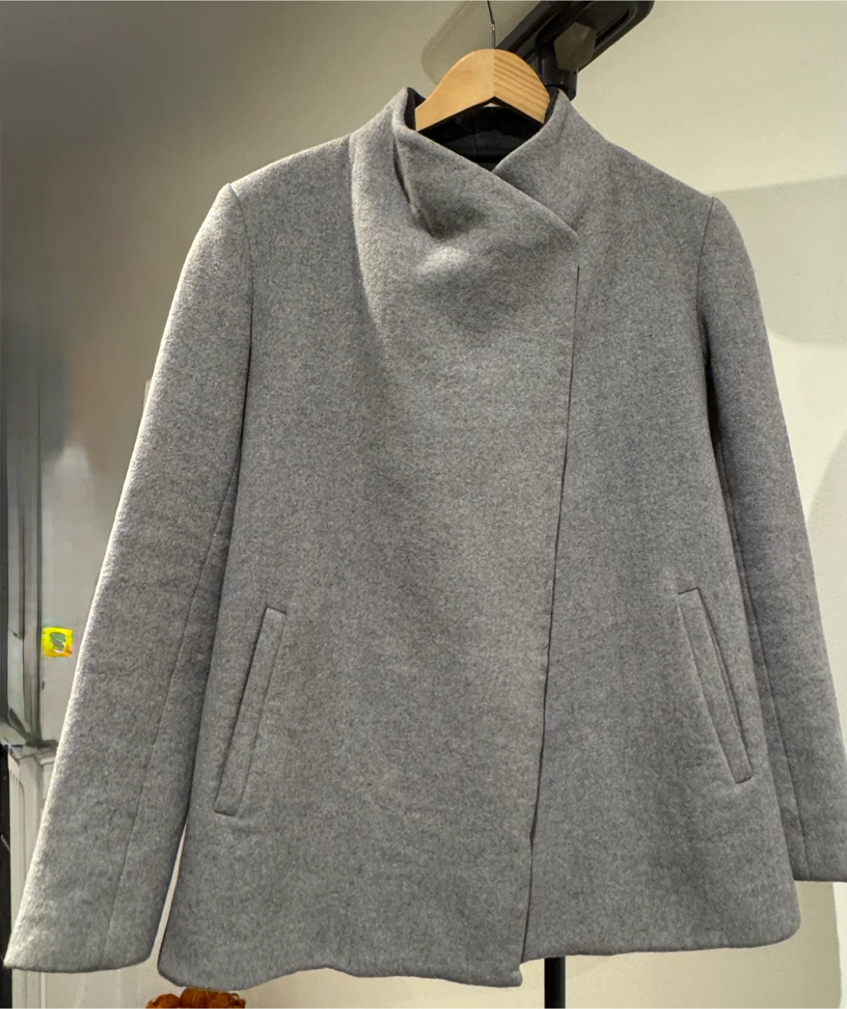 Theory Wool Blend Coat - Size S