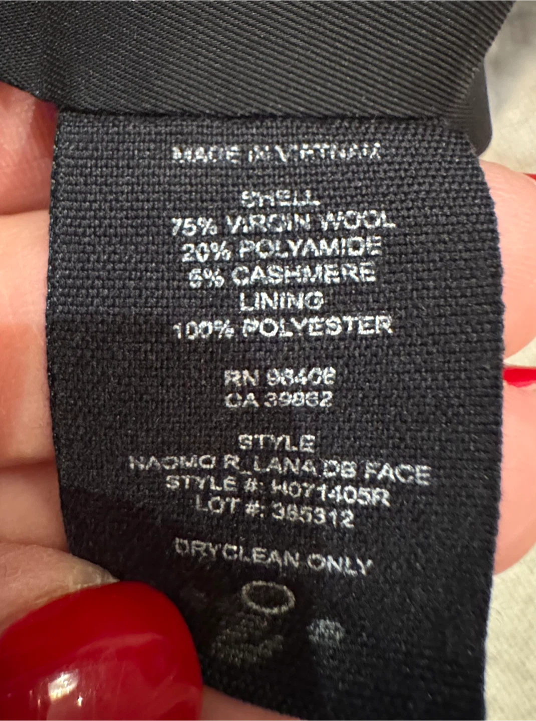 Theory Wool Blend Coat - Size S - photo 5