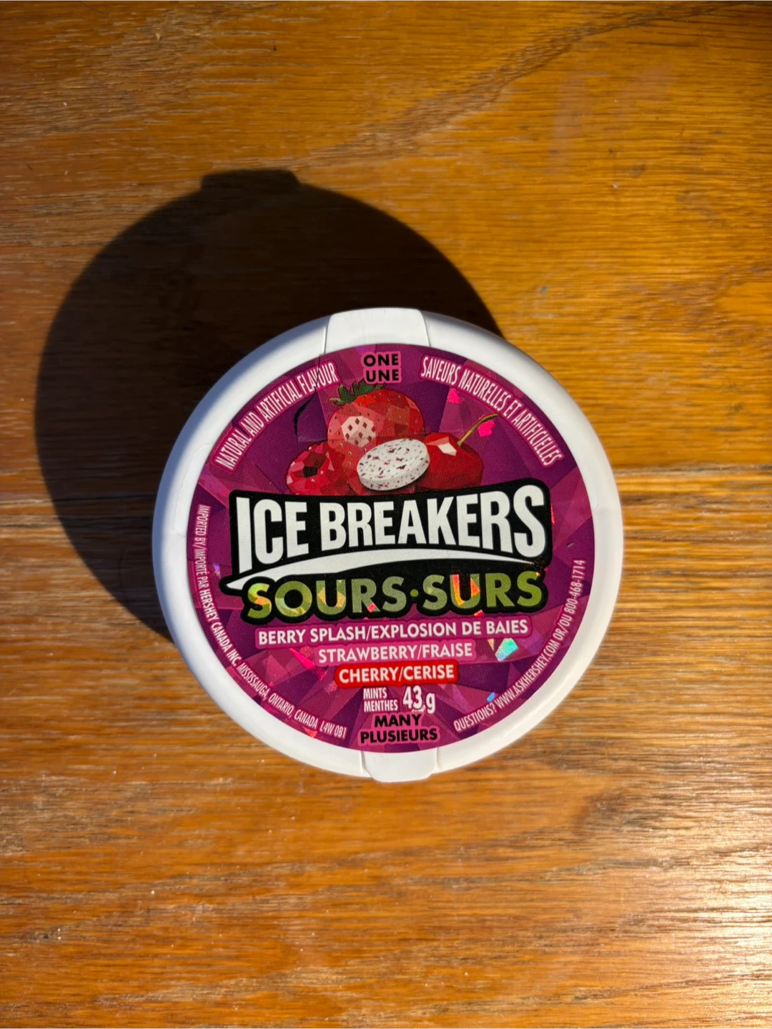 #gifting Ice Breakers Sours Berry Splash Mints