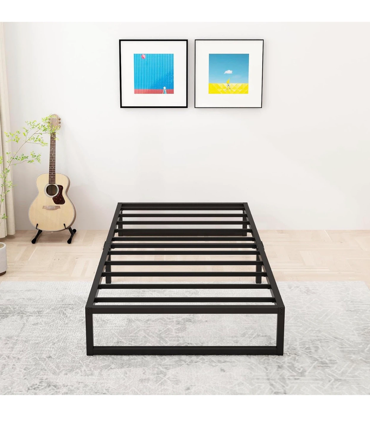 Twin Size Metal Bed Frame