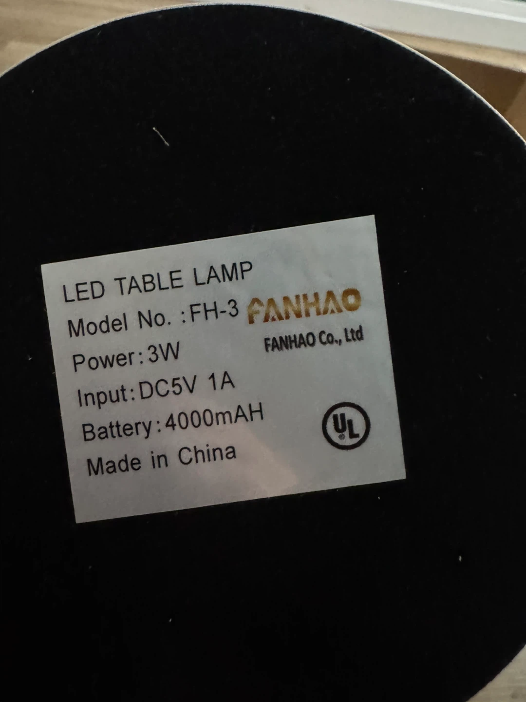 New FANHAO FH-3 LED Table Lamp - Orange - photo 4