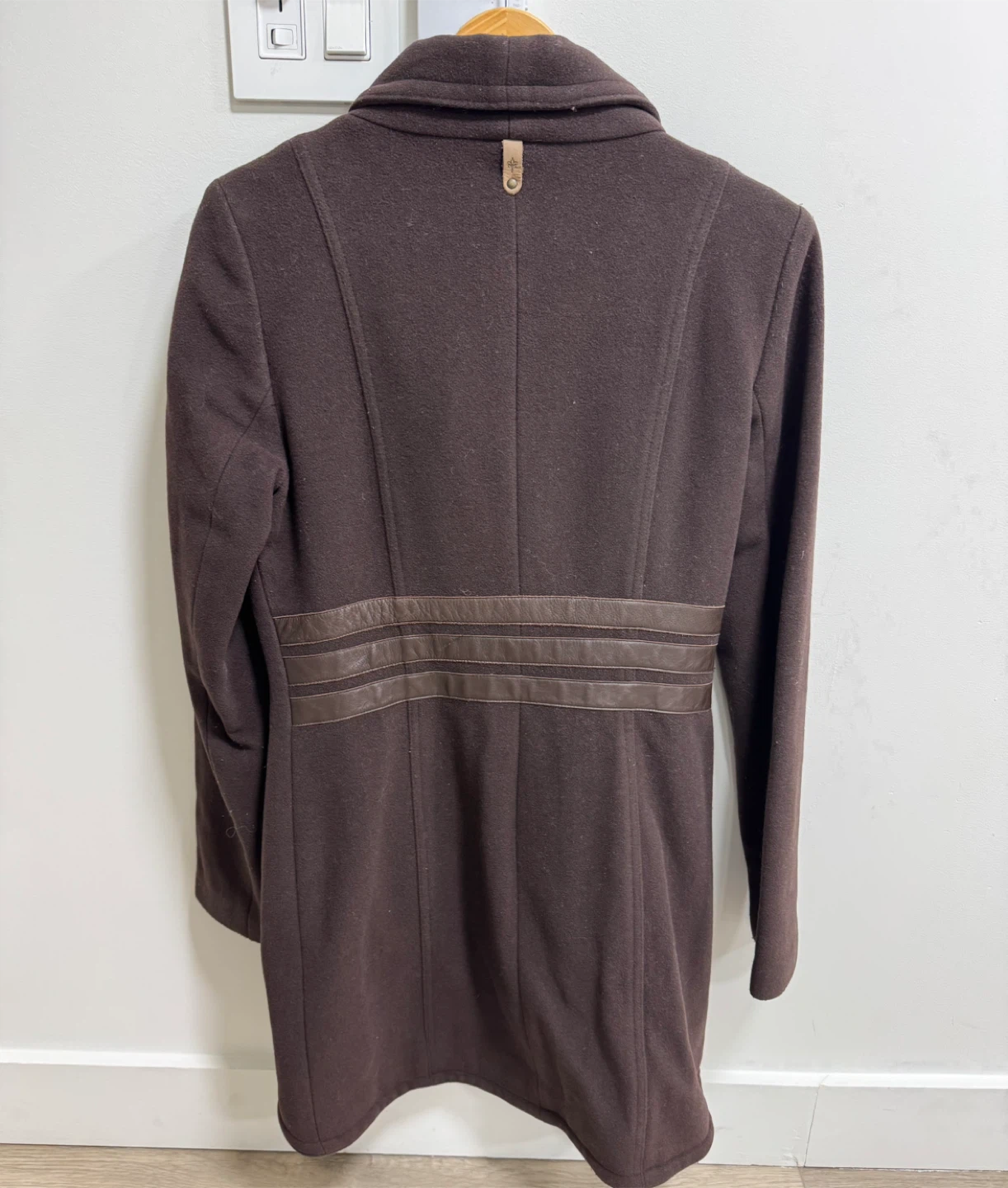 Mackage Wool Blend Coat - Brown - photo 3