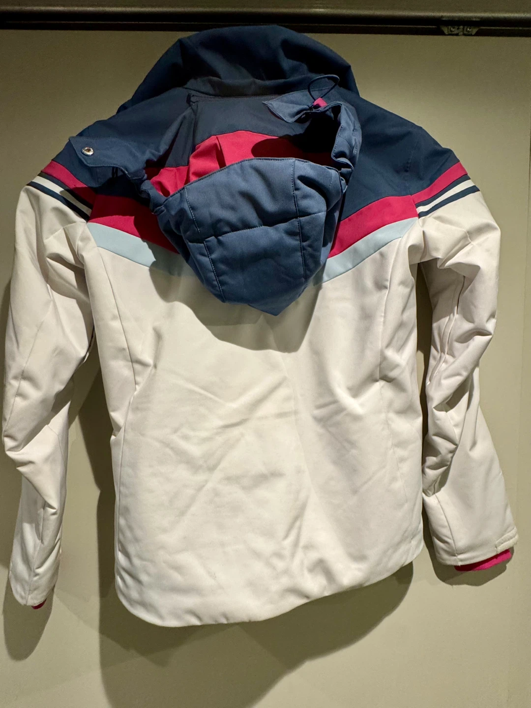 Descente Ski Jacket - White, Blue, Pink - photo 2