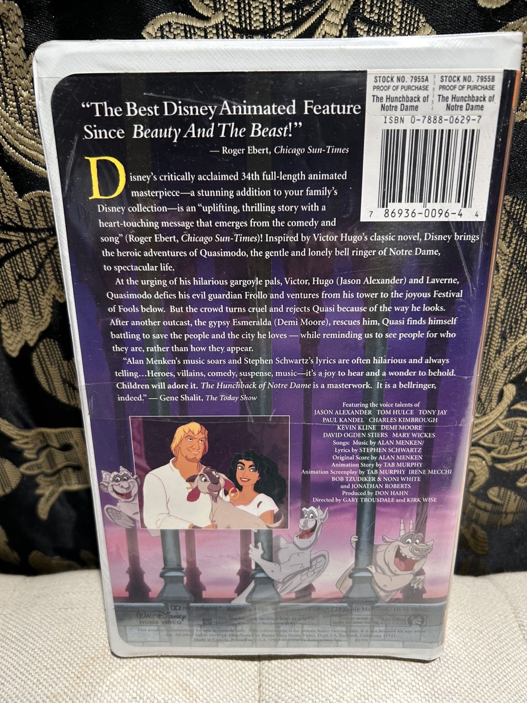 The Hunchback of Notre Dame VHS - photo 2