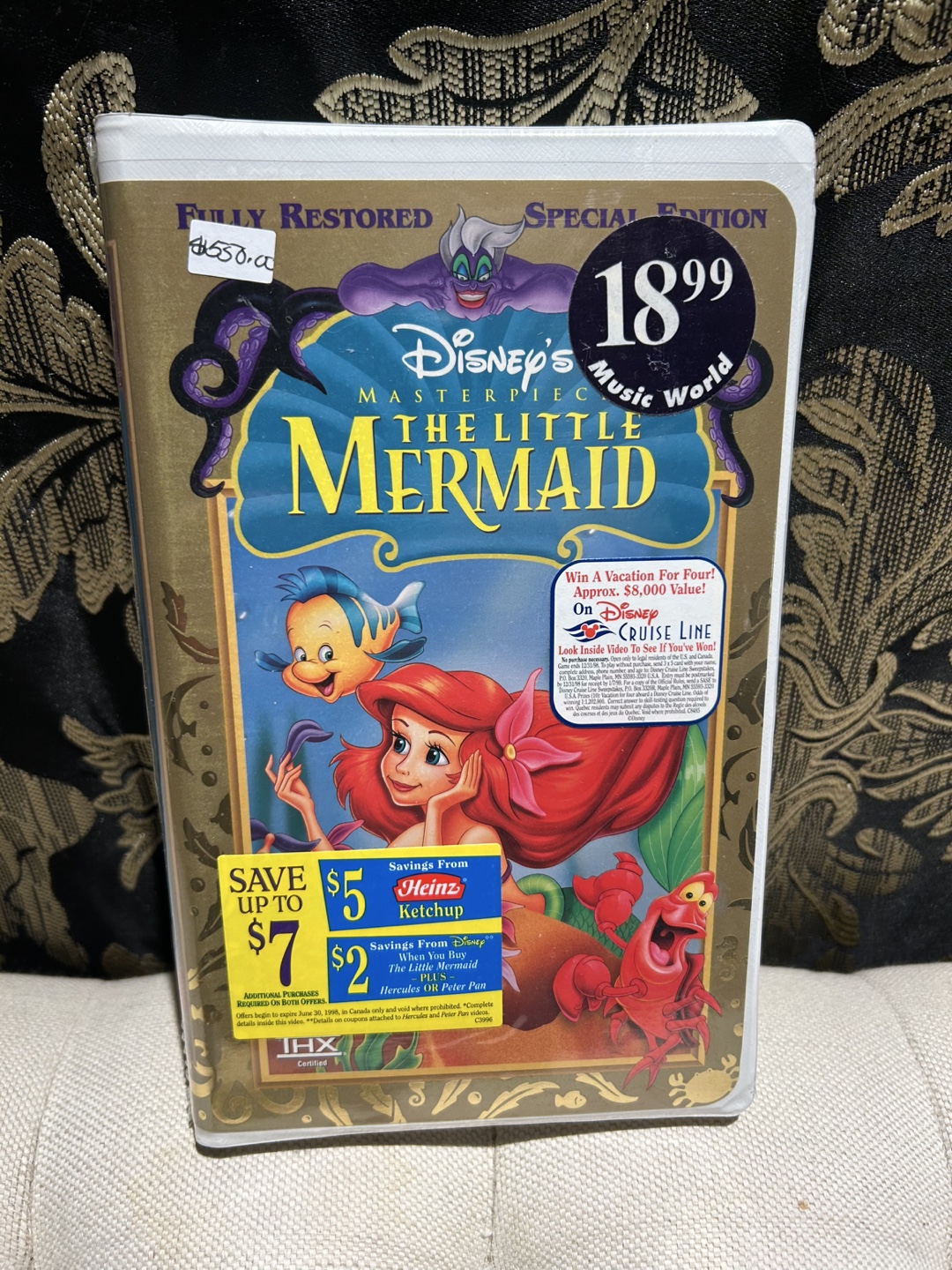 The Little Mermaid VHS Tape