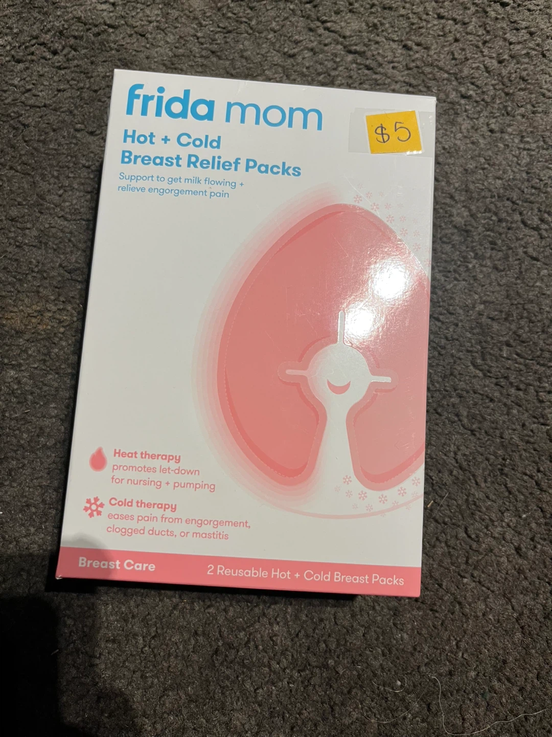 Frida Mom Hot + Cold Breast Relief Packs