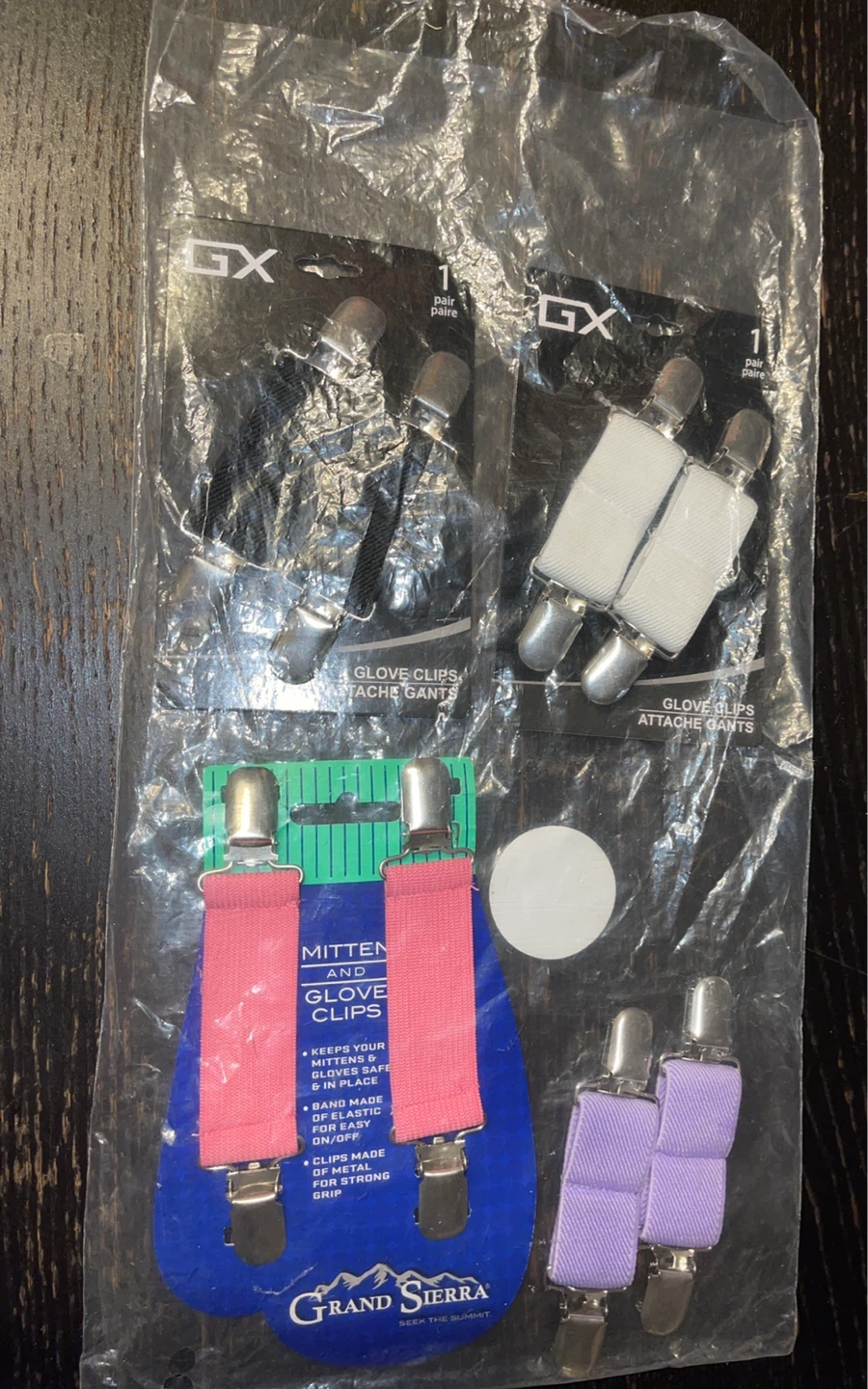 Grand Sierra Mitten Glove Clips