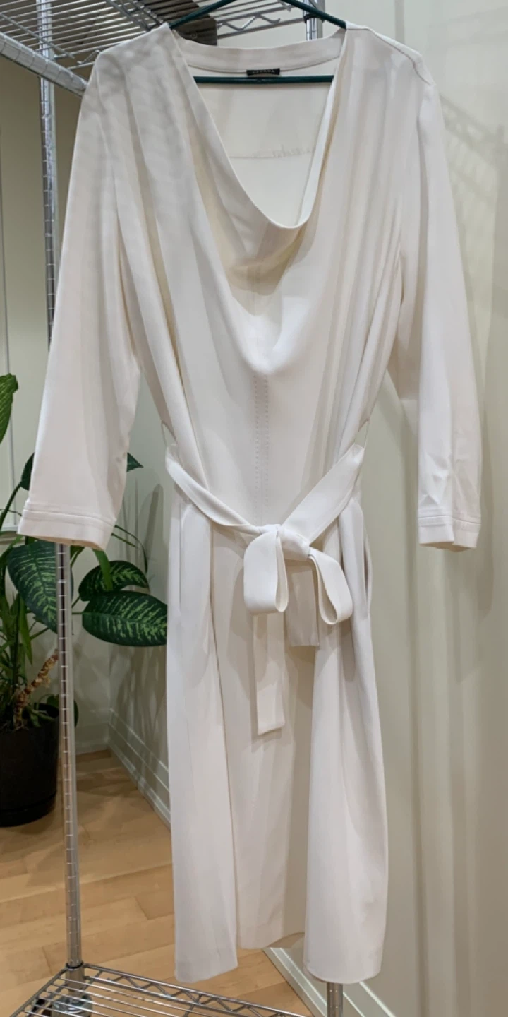 Escada Cowl Neck Dress (Size US 16 / EU 46)