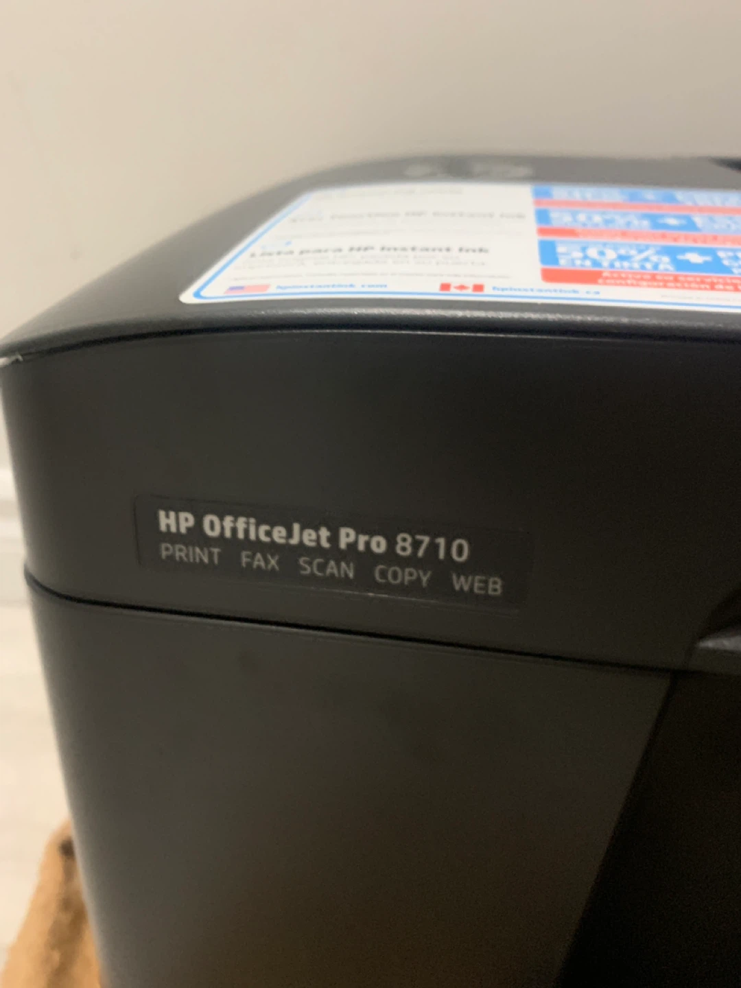 HP OfficeJet Pro 8710 Printer - Print, Scan, Copy - photo 2