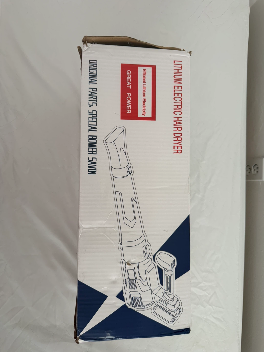 Cordless Leaf Blower/Hair Dryer