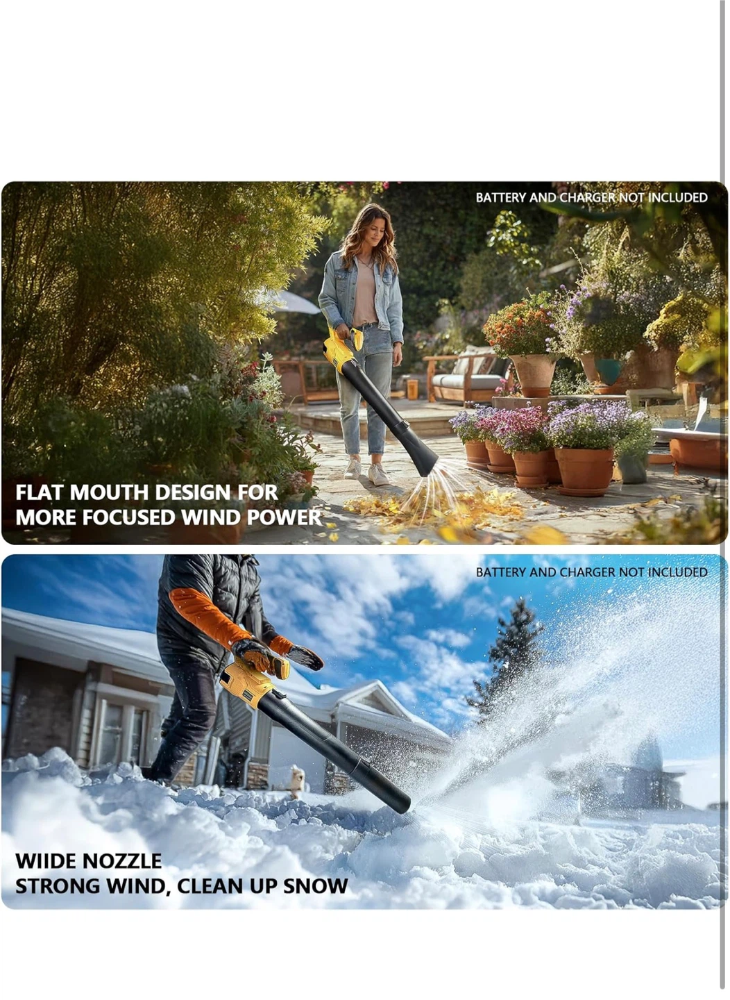 Cordless Leaf Blower/Hair Dryer - photo 5