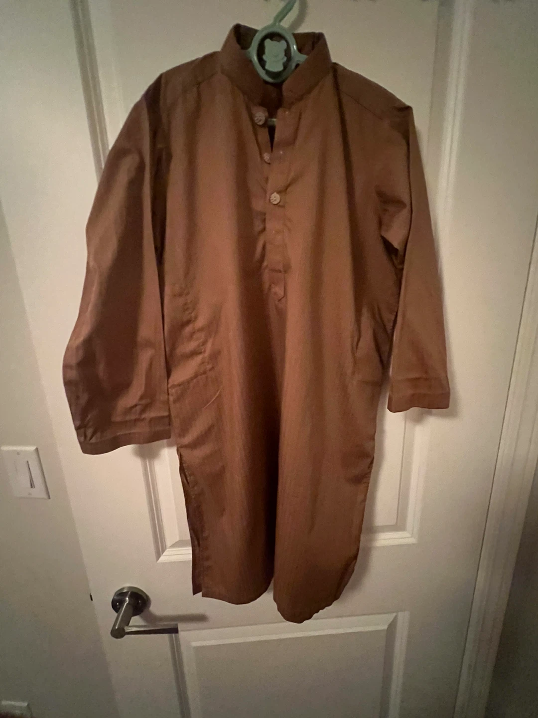 Brown Shalwar Kameez Set for boys - photo 4