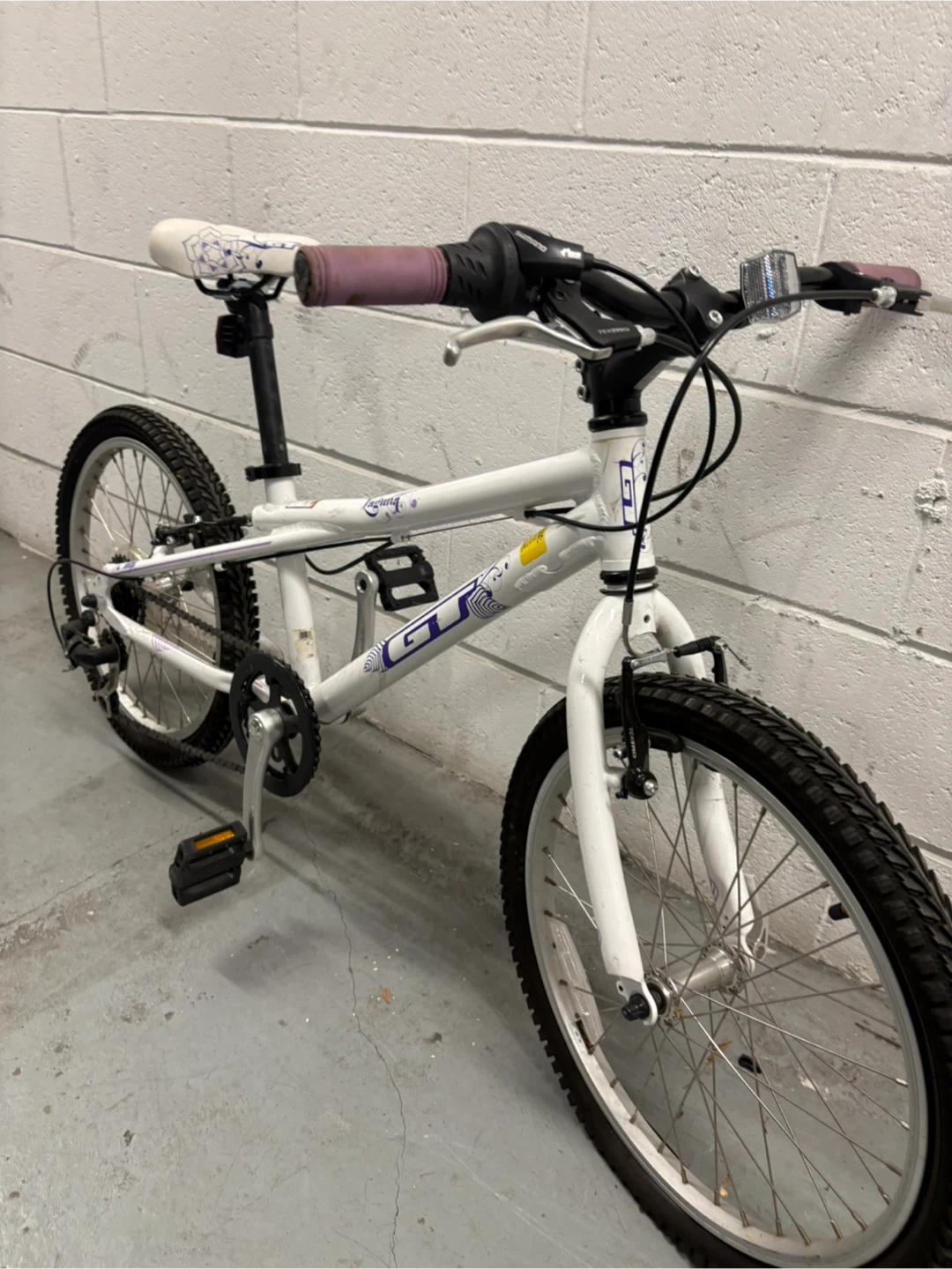 GT Laguna Kids Bike - White