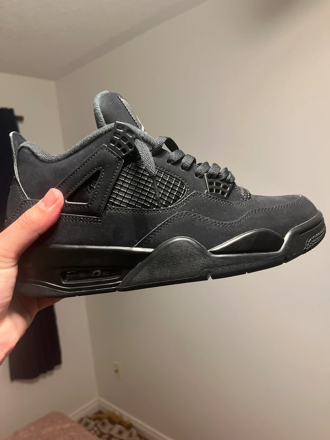 Nike Air Jordan 4 Retro Black Cat - Size 11 - photo 2