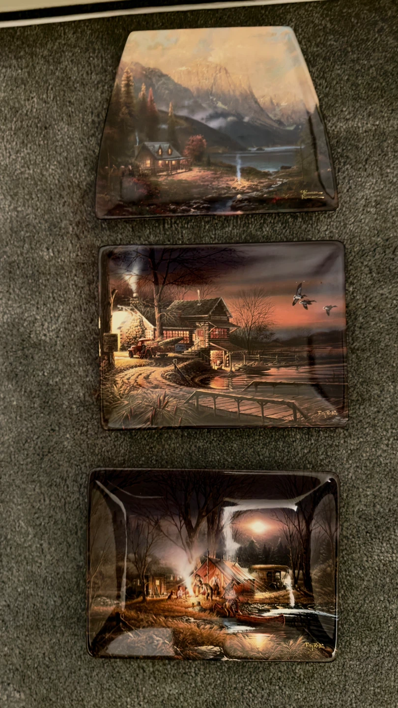 Thomas Kinkade Plates