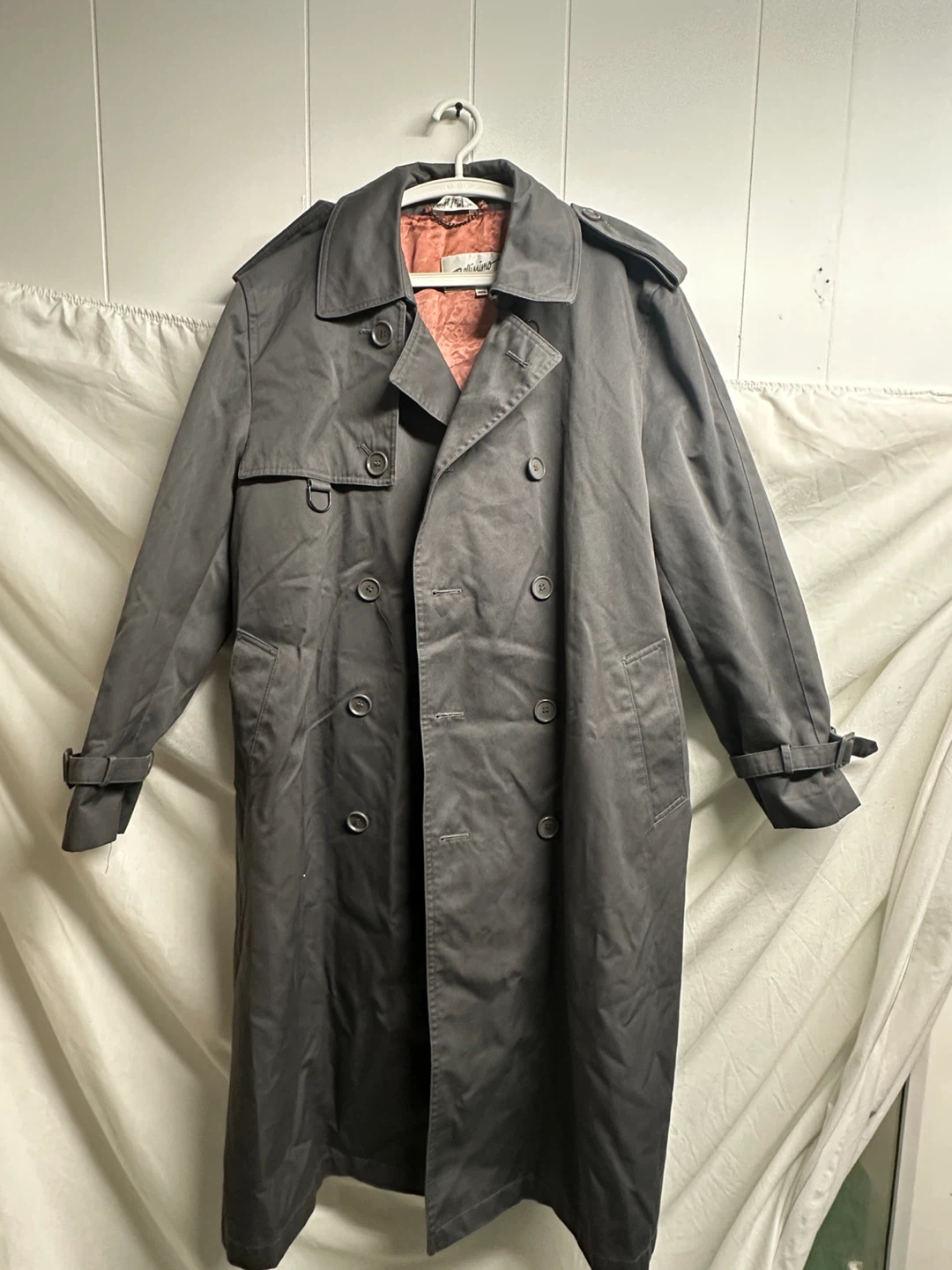 Bellissimo Gray Trench Coat