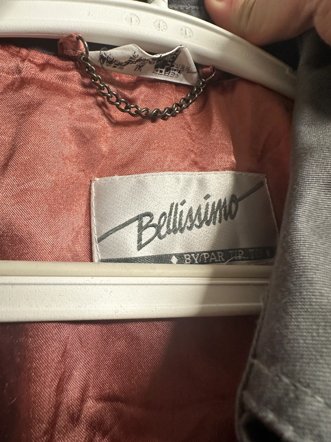 Bellissimo Gray Trench Coat - photo 2