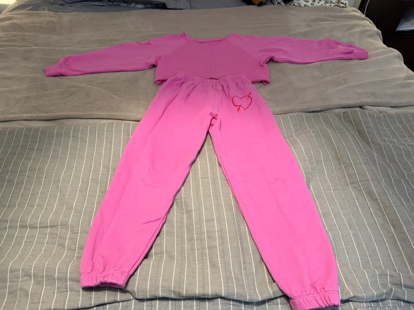 Katie J NYC Pink Sweatpants - Size M