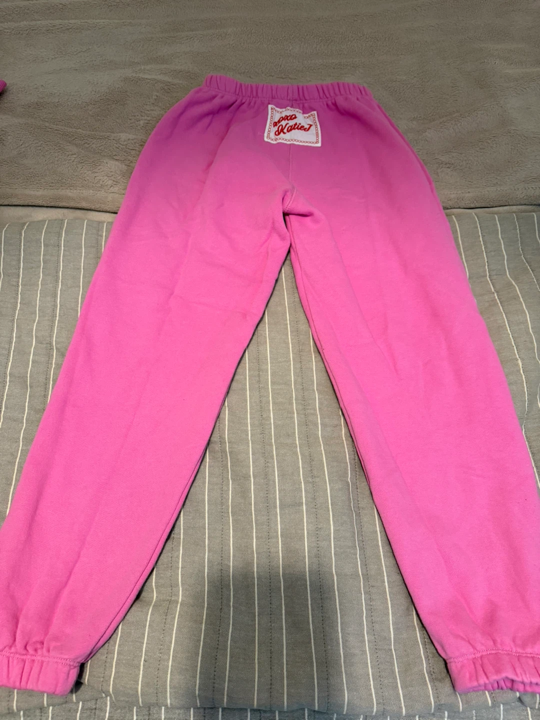 Katie J NYC Pink Sweatpants - Size M - photo 3