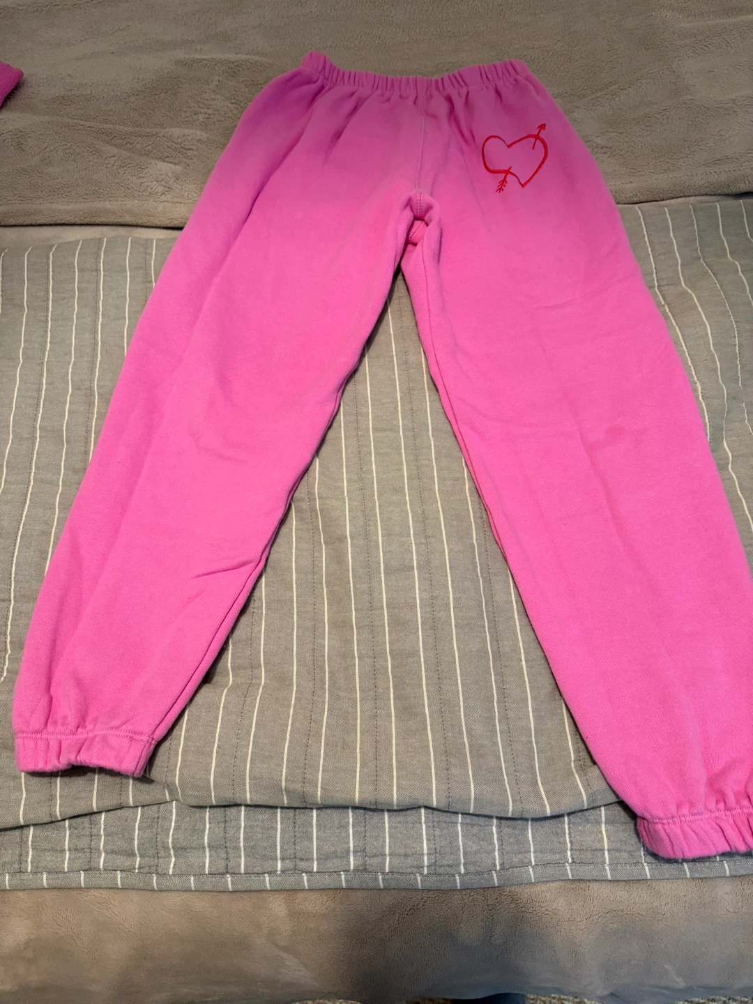 Katie J NYC Pink Sweatpants - Size M - photo 2