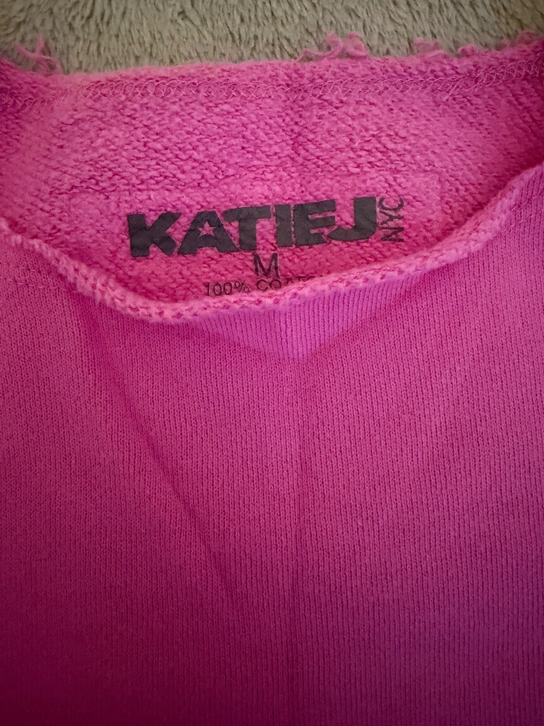 Katie J NYC Pink Sweatpants - Size M - photo 4