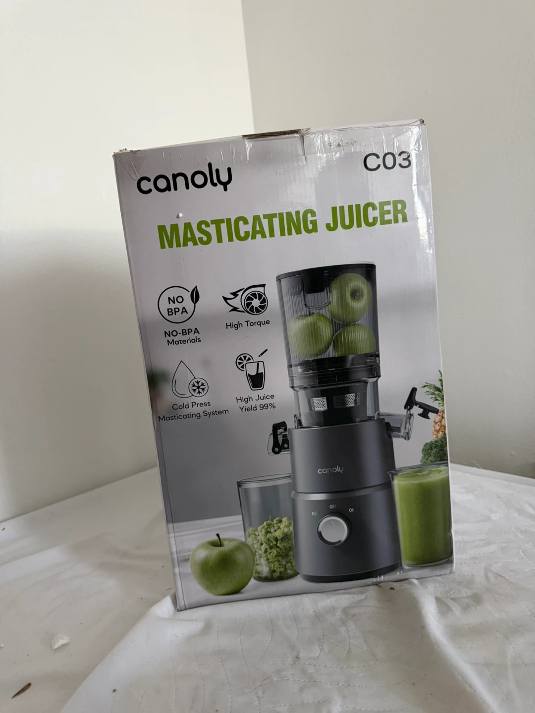 Canoly C03 Masticating Juicer - New in Box