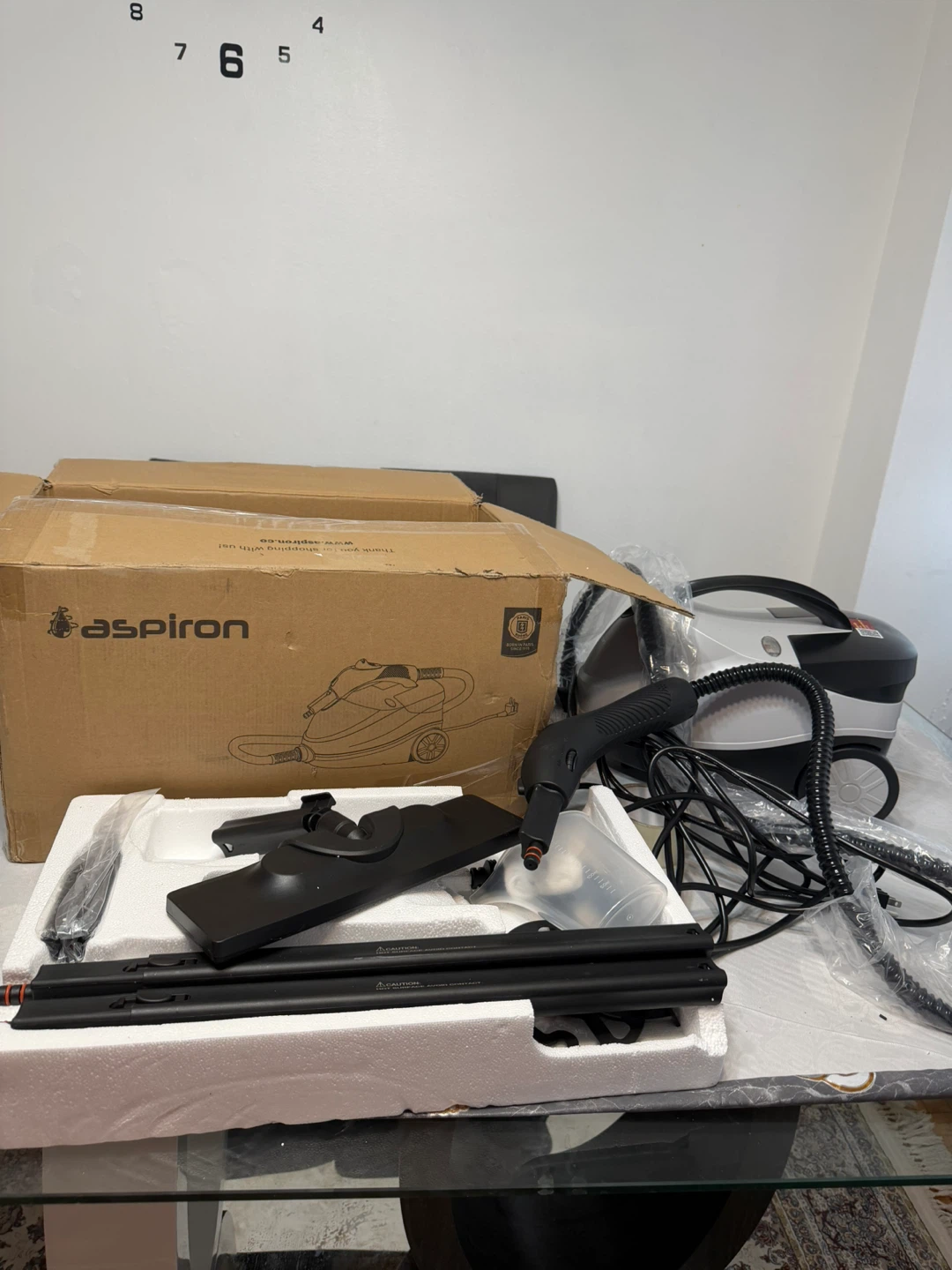 Aspiron Steam Cleaner with Box - photo 2
