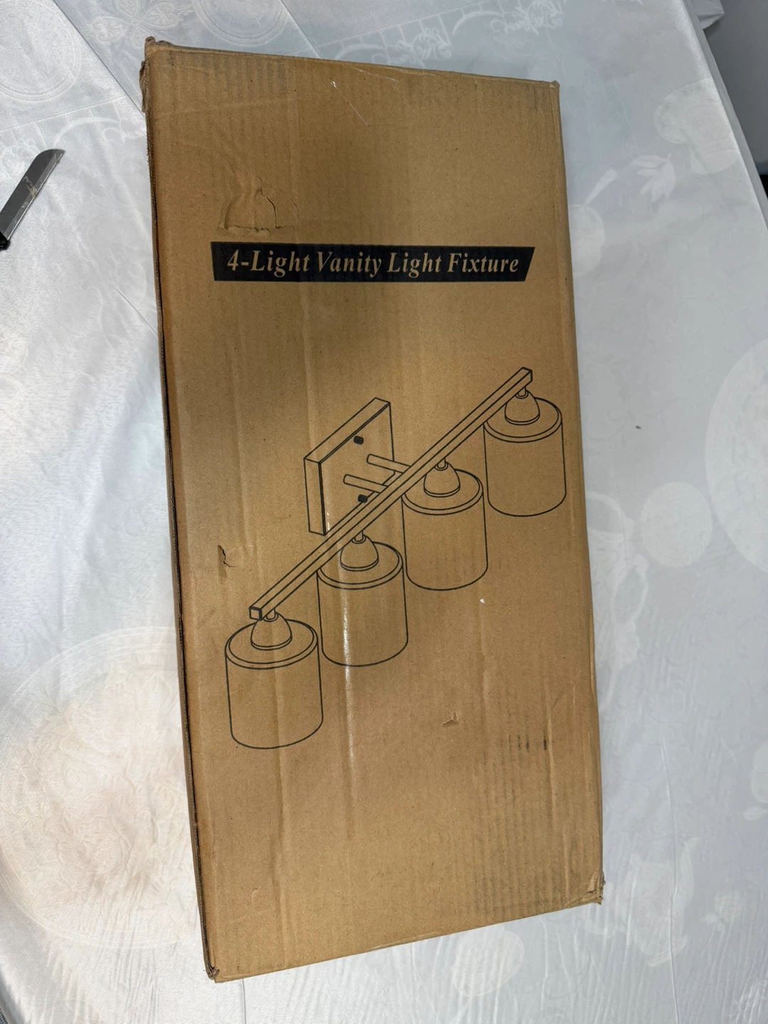 4-Light Vanity Light Fixture - New in Box! - photo 3