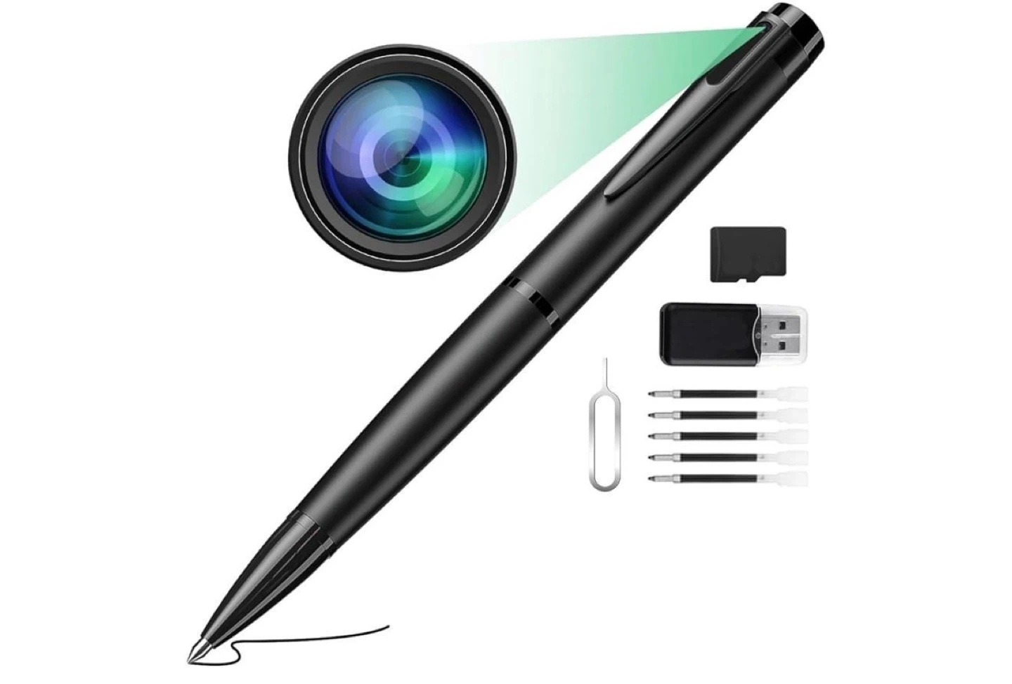 Hidden Camera Pen - 64GB Spy Pen