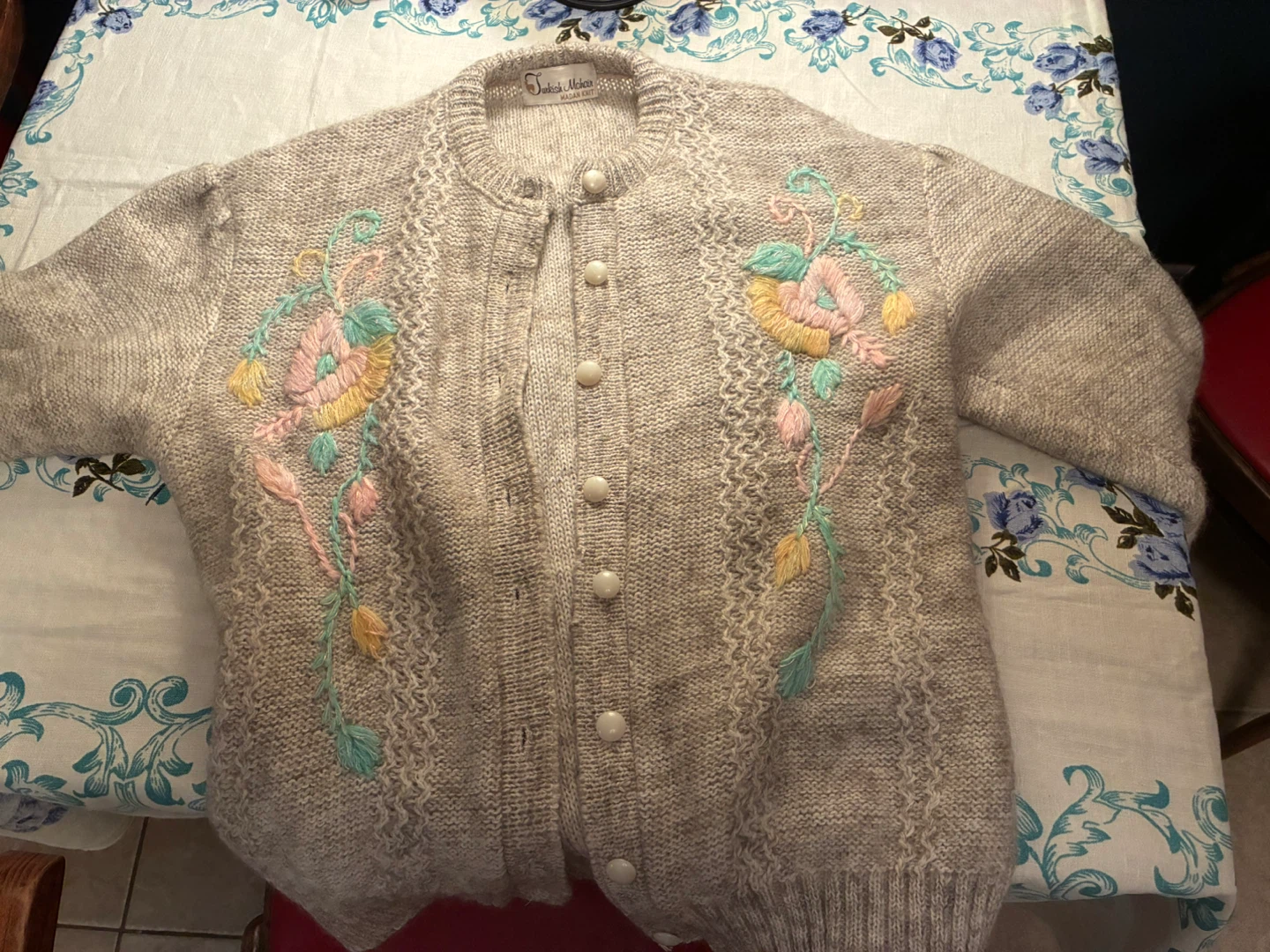 Turkish Mohair Madan Knit Cardigan