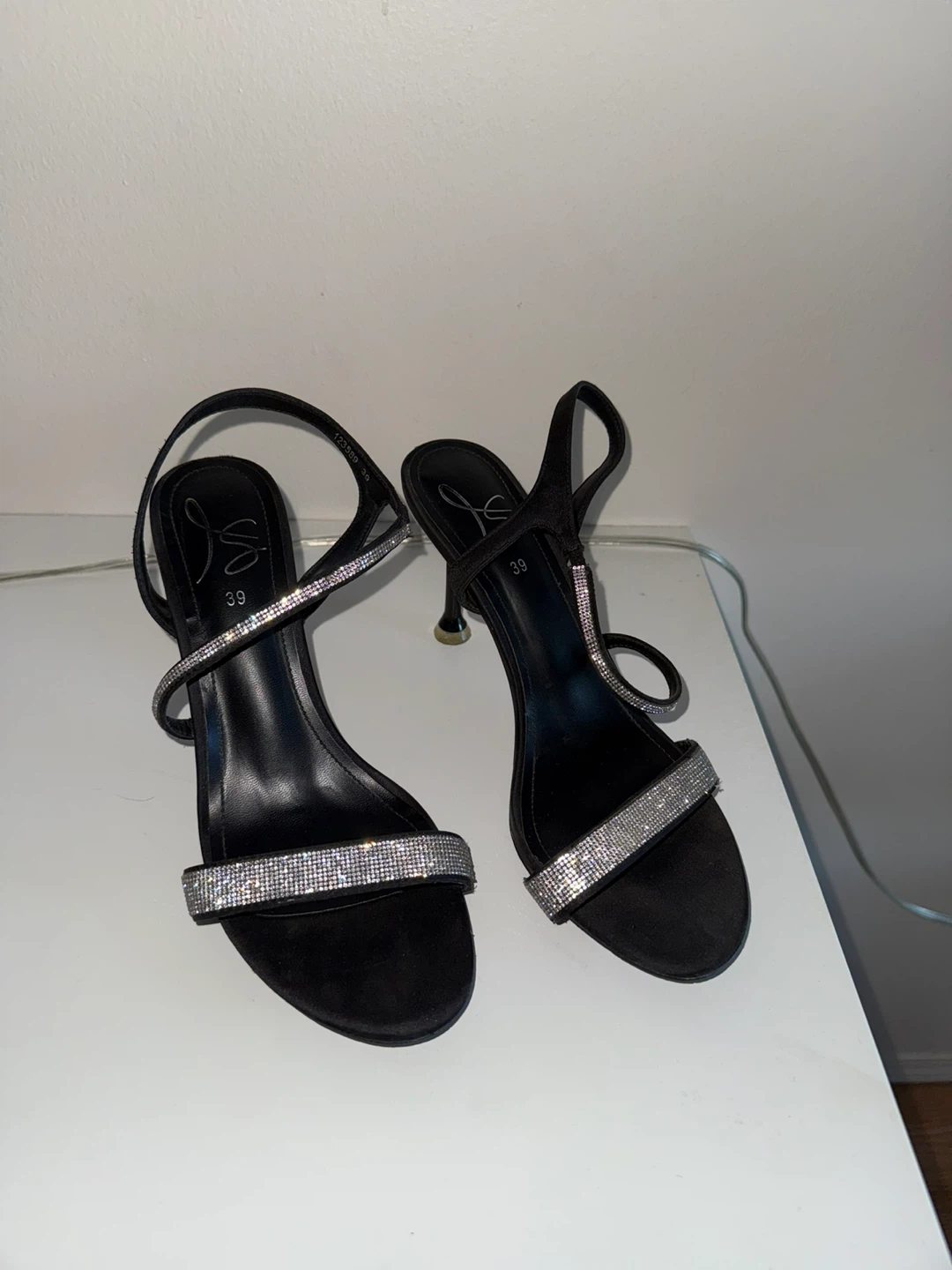 Black Heels - Size 39