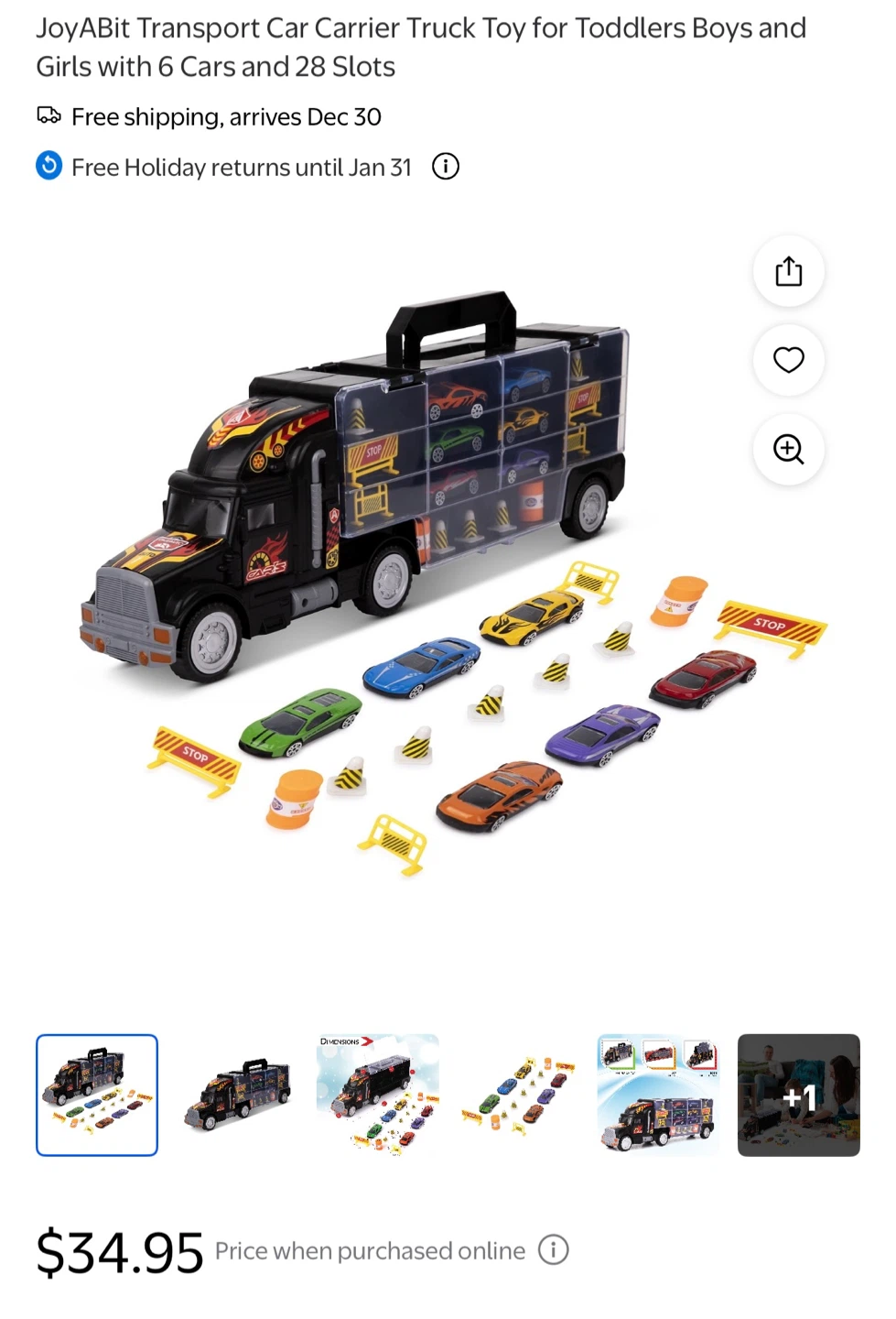 Speed Kings Long Haul King Car Carrier - New - photo 5