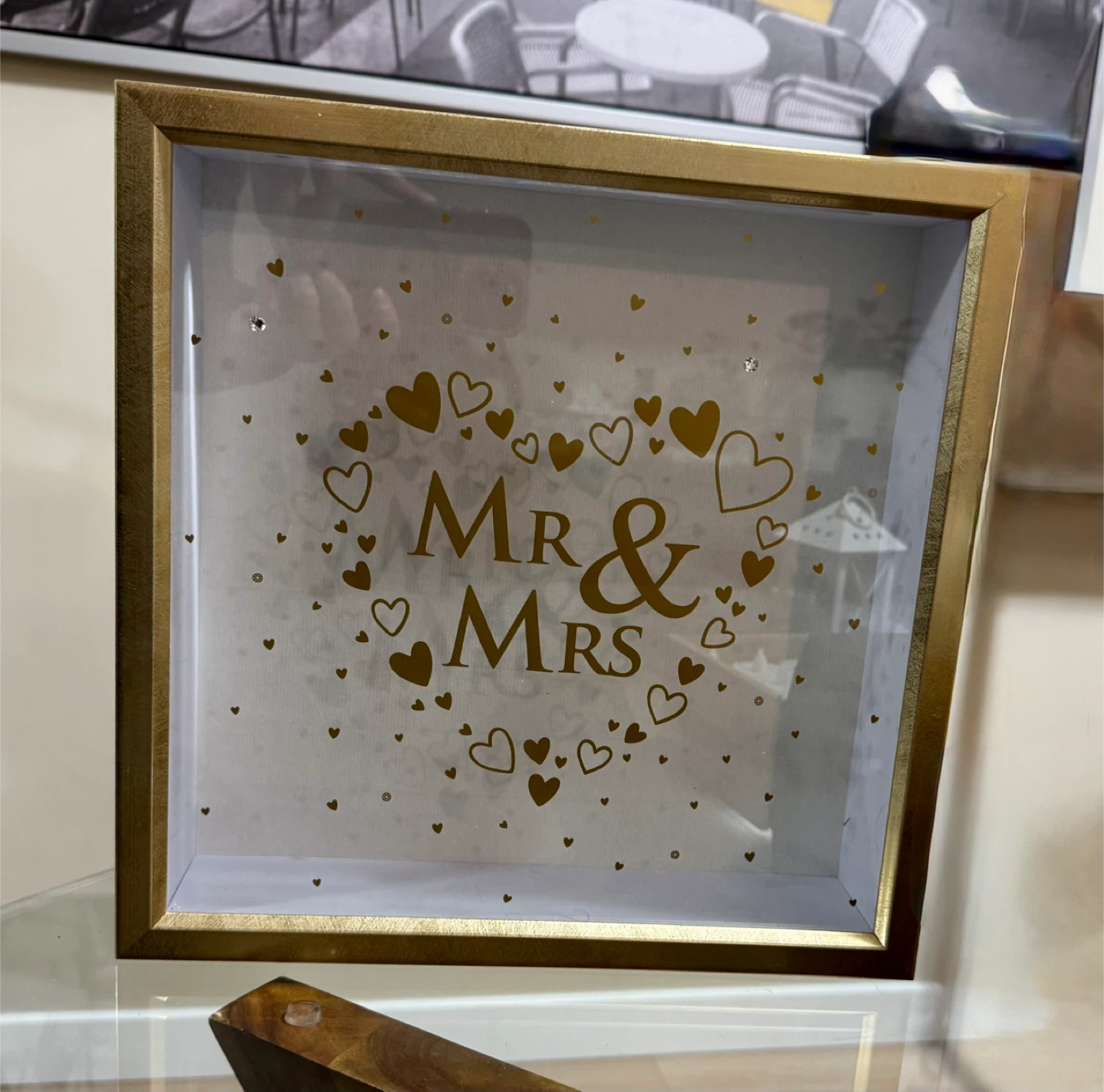 Mr & Mrs Wedding Card Box